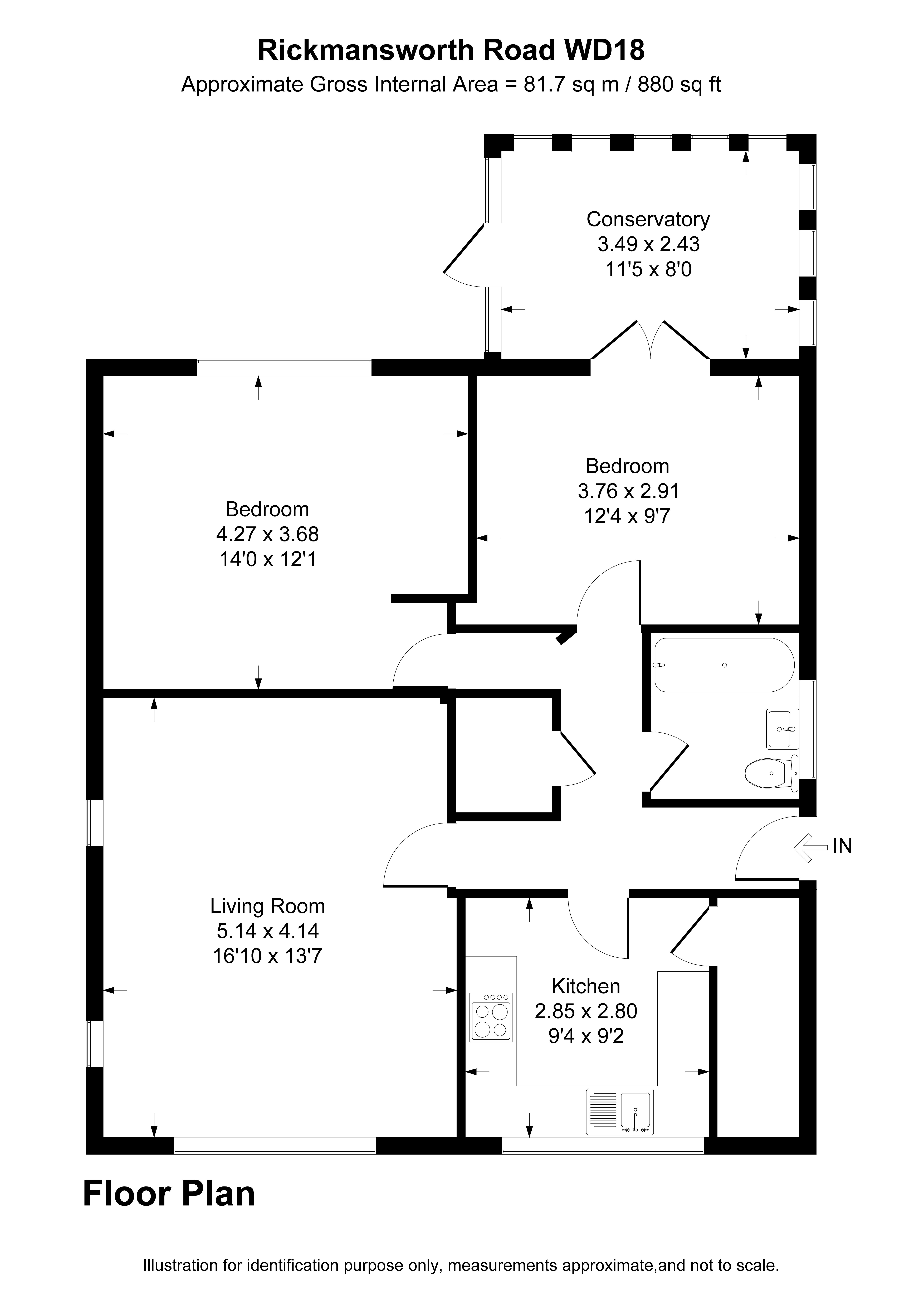 Rickmansworth Road, Hertfordshire floorplan