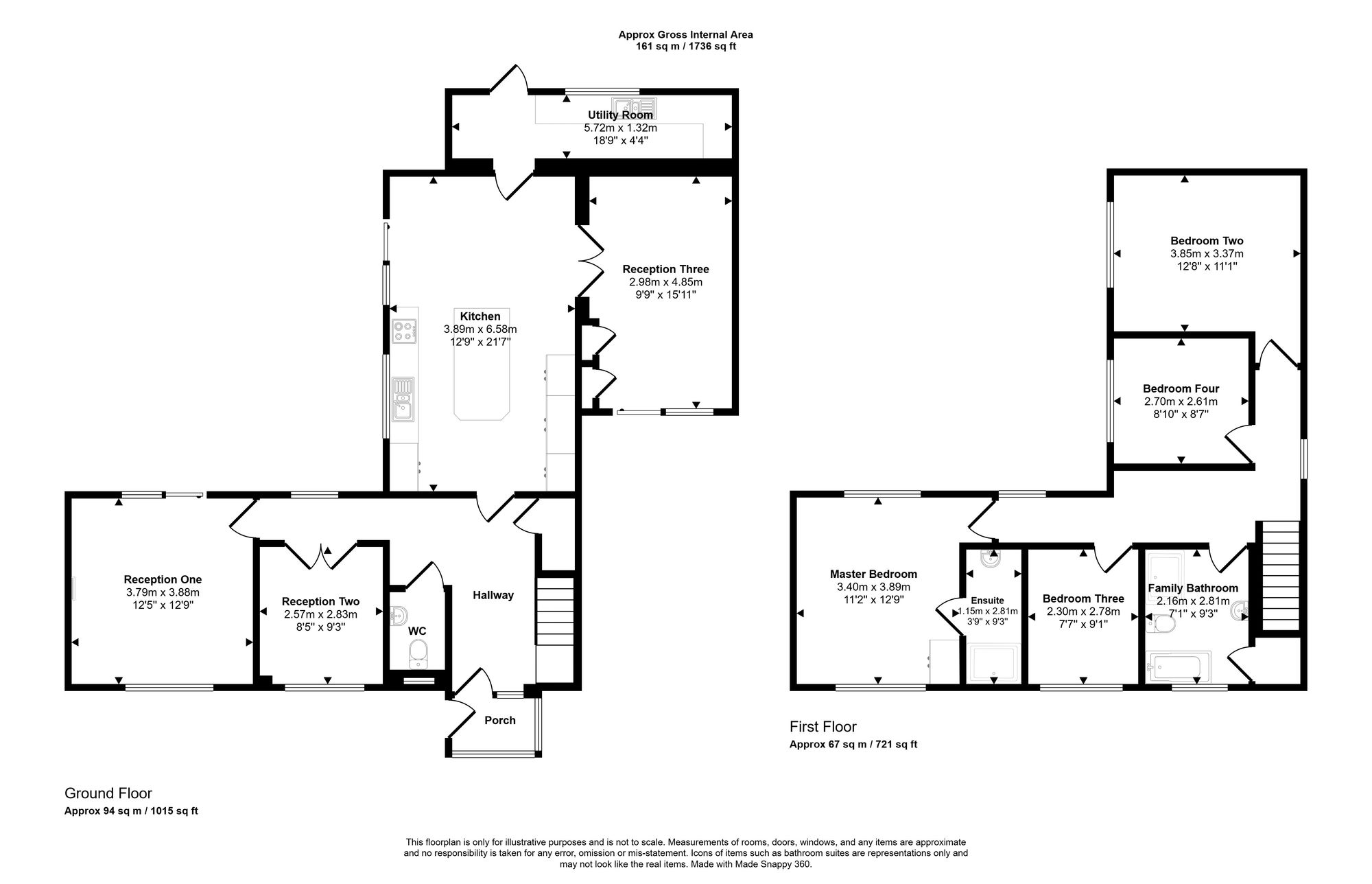 Maes Y Cal Alfred Street, Maesteg floorplan