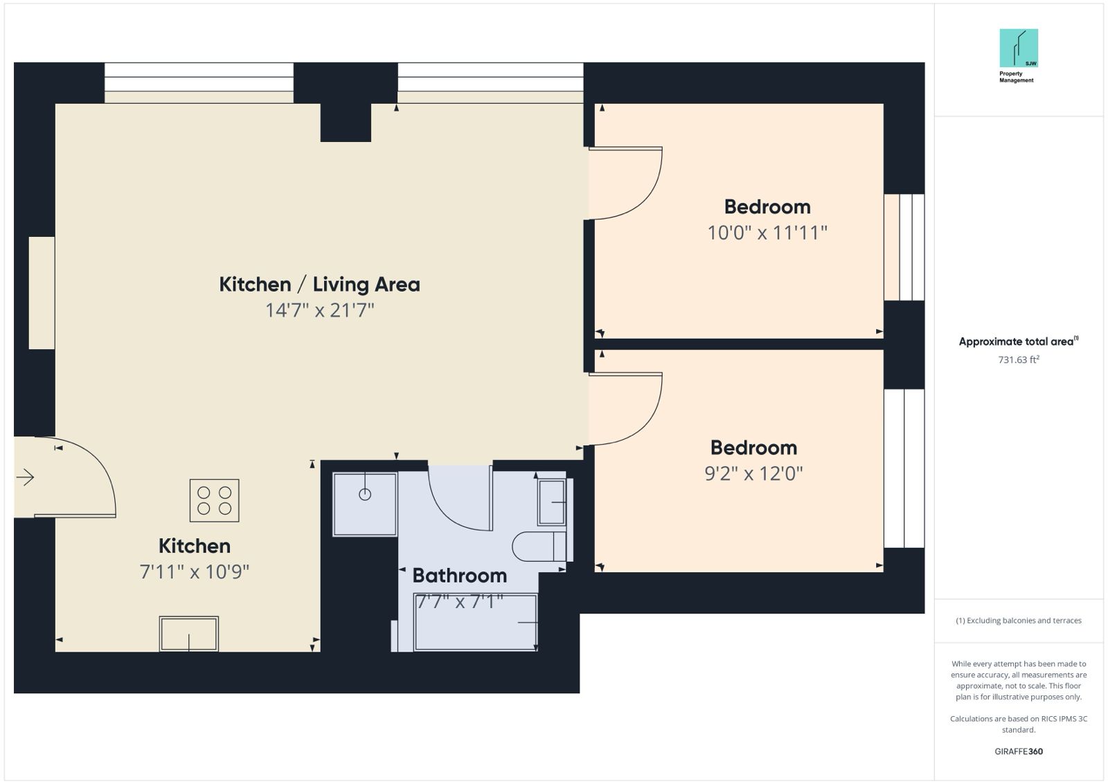 44 Warple Way, London floorplan