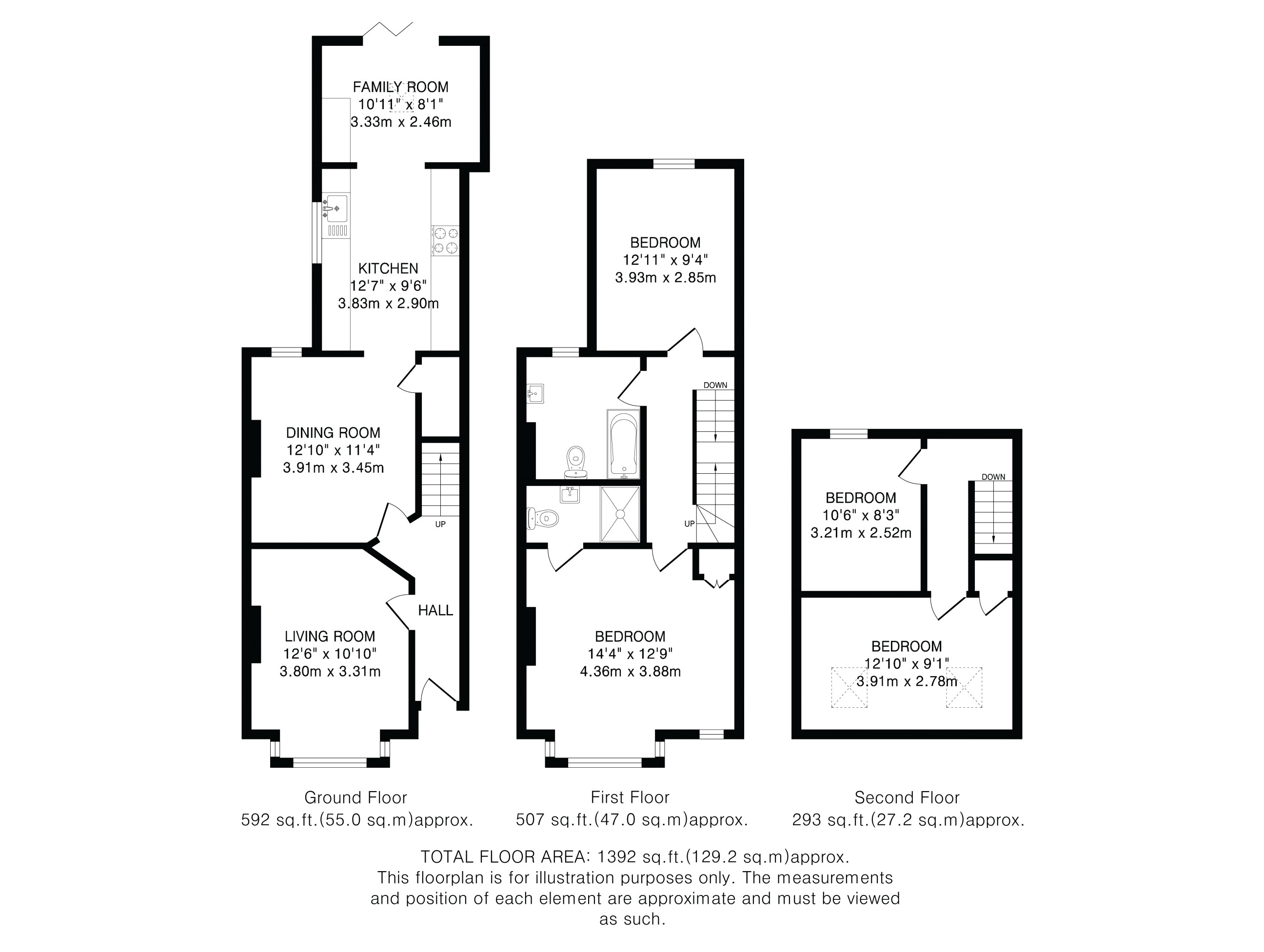 17, Bearton Road, Hitchin floorplan