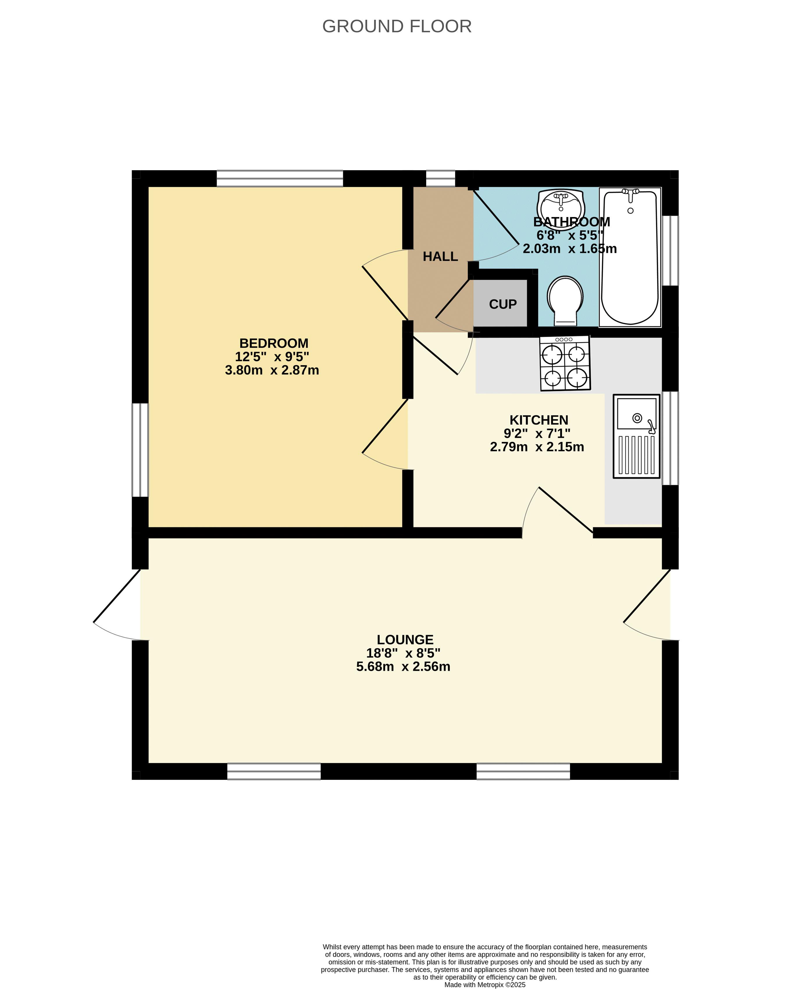 9, Cedar Avenue, Scunthorpe floorplan