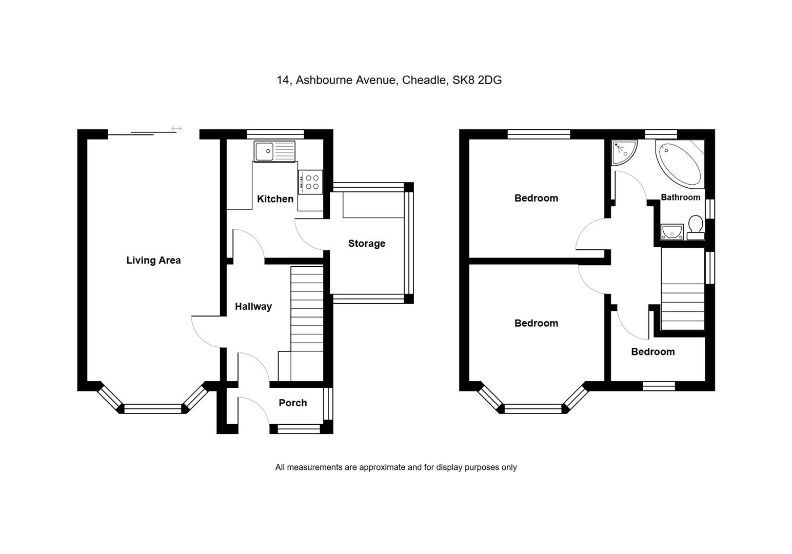 14, Ashbourne Avenue, Cheadle floorplan