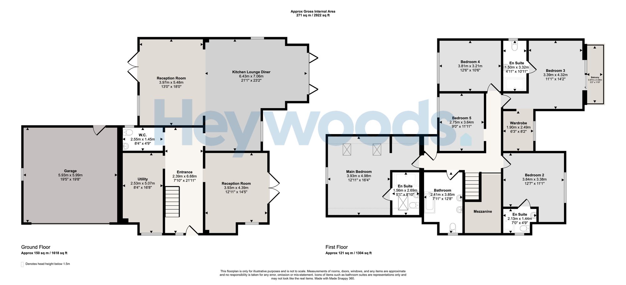 Tonquin House, Whitmore Edge, Staffordshire floorplan