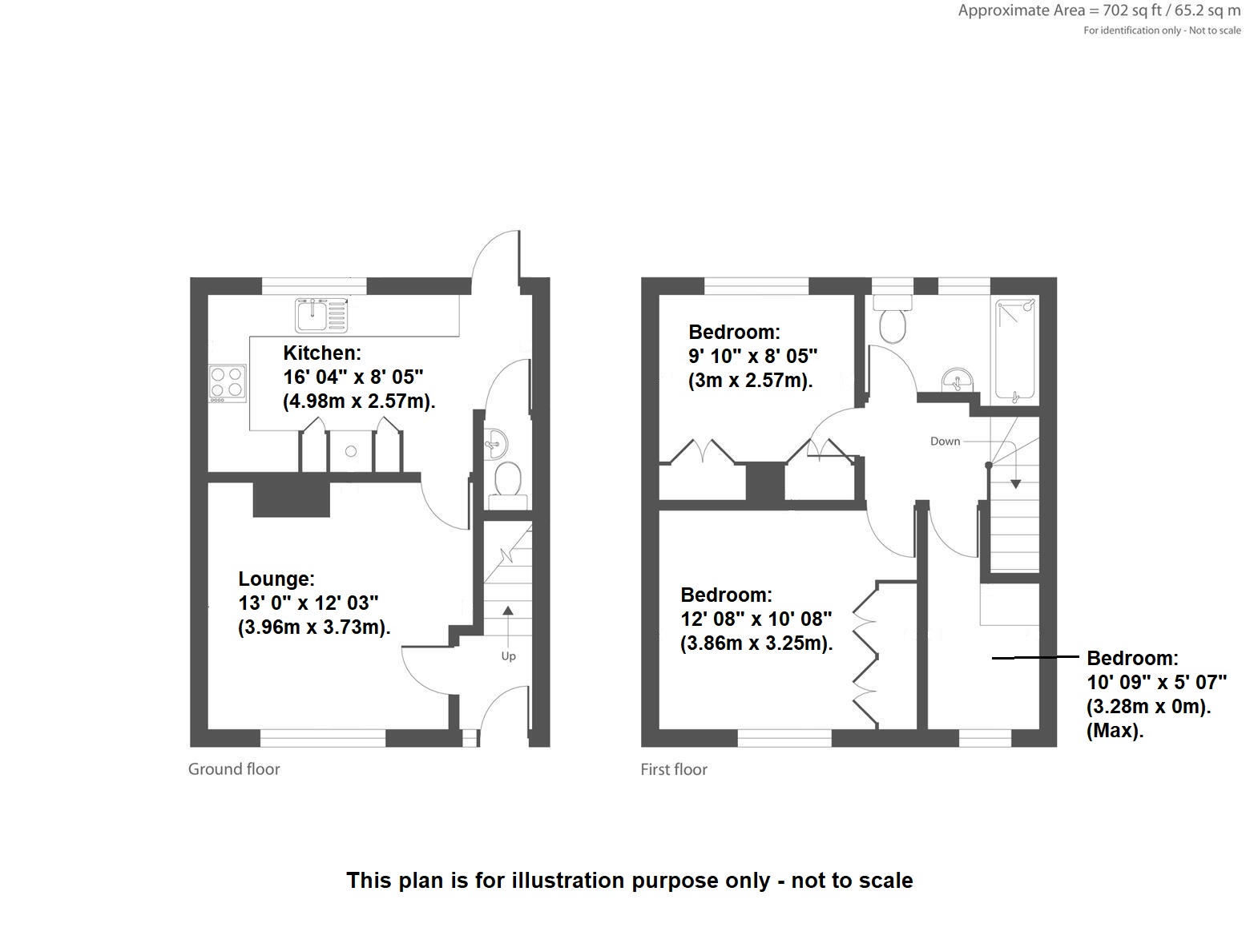 26, Curtismill Way, Orpington floorplan