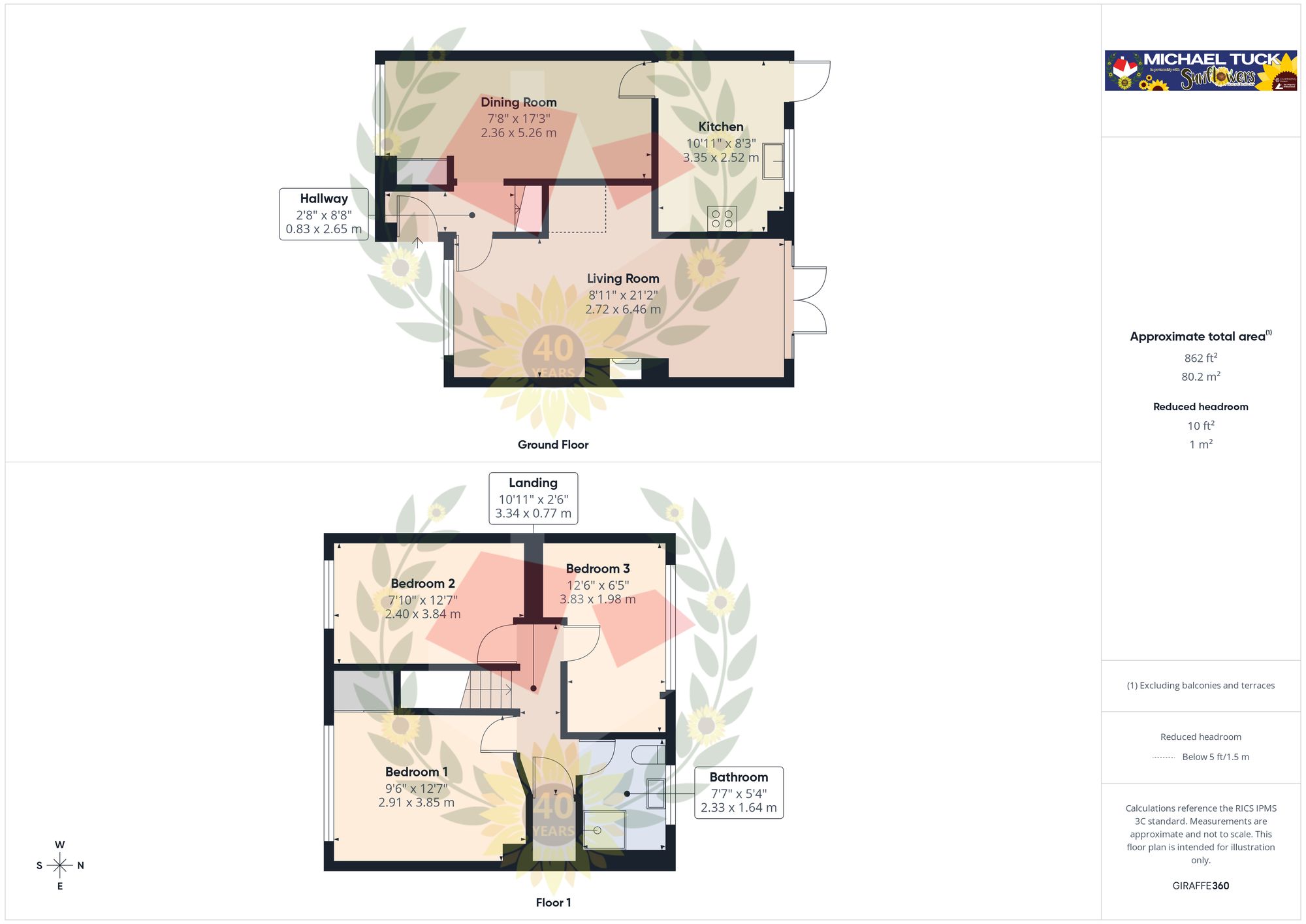 21 Howard Close, Tewkesbury floorplan