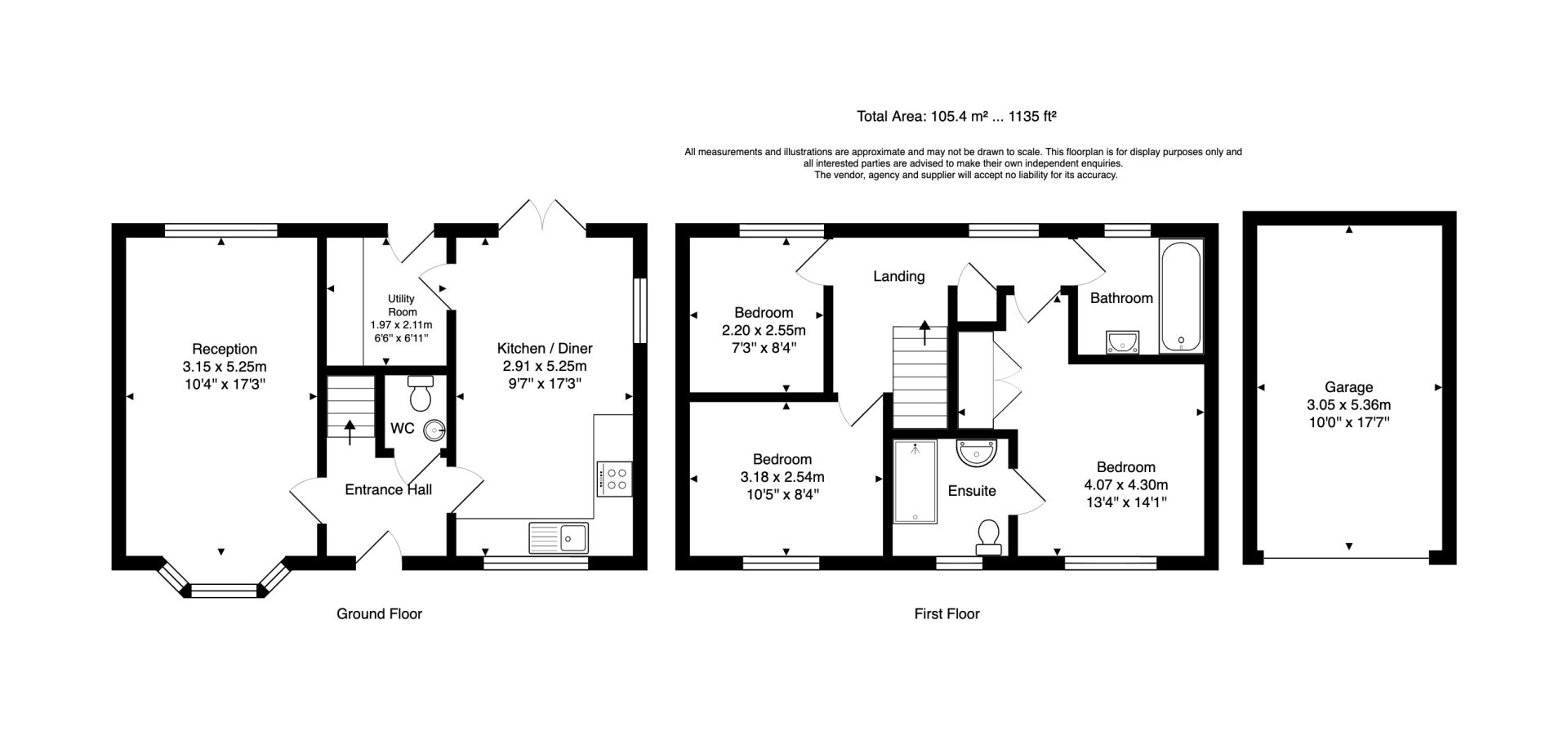 5, St. John Cole Crescent, Markfield floorplan