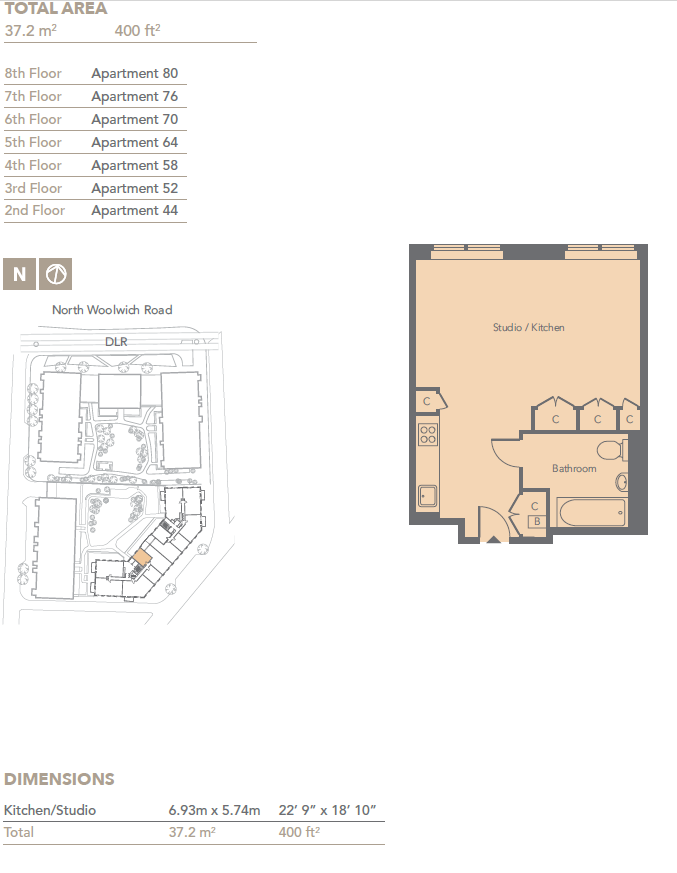 2 Waypoint Way, London floorplan