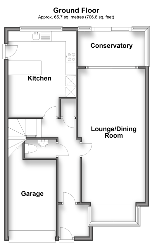 The Forge Southwater, Horsham floorplan