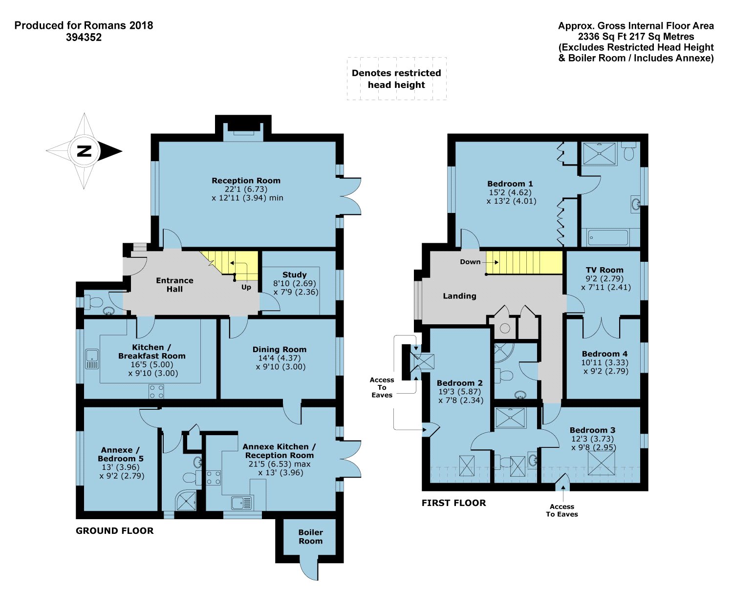 5 Bedrooms Detached house for sale in Heath Ride, Finchampstead, Wokingham RG40