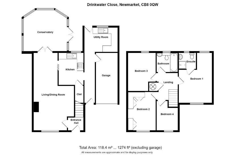 83, Drinkwater Close, Newmarket floorplan