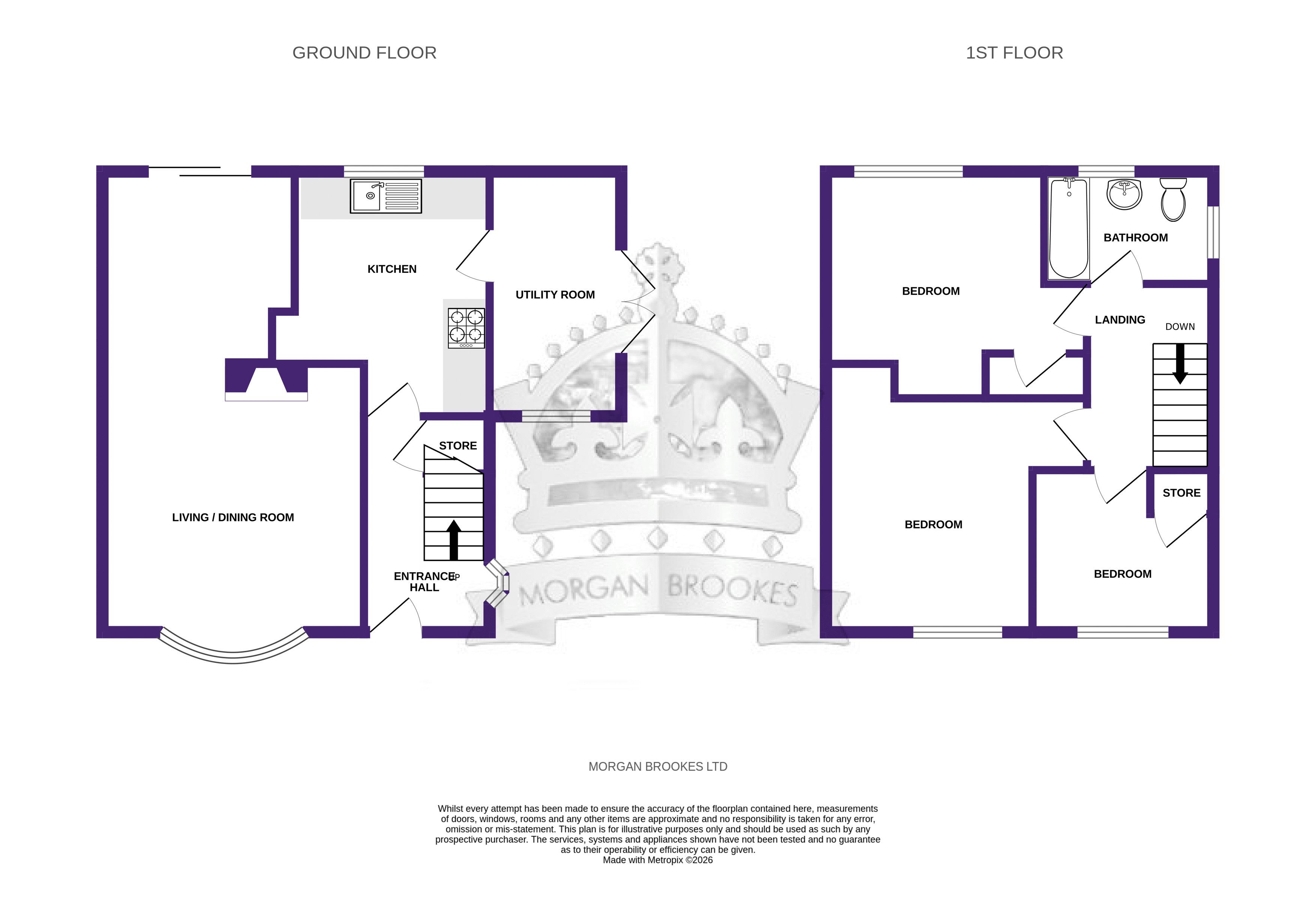640, High Road, Benfleet floorplan