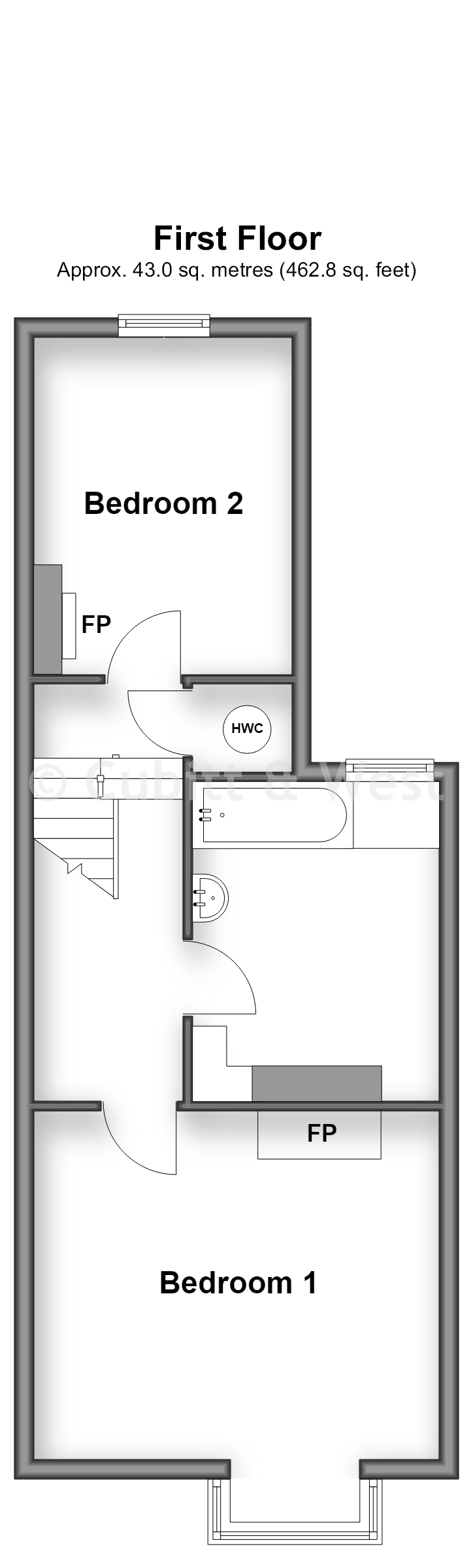 37, Framfield Road, Uckfield floorplan