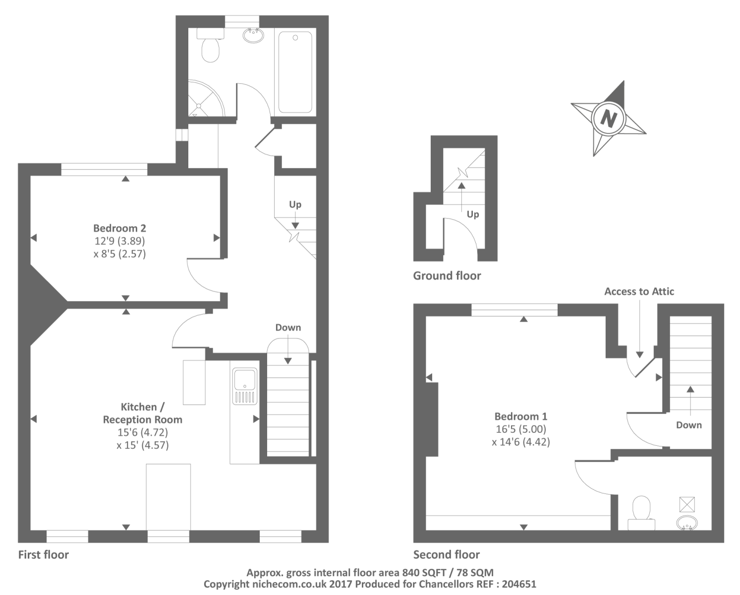 2 Bedrooms Maisonette to rent in Nursery Road, Sunbury-On-Thames TW16