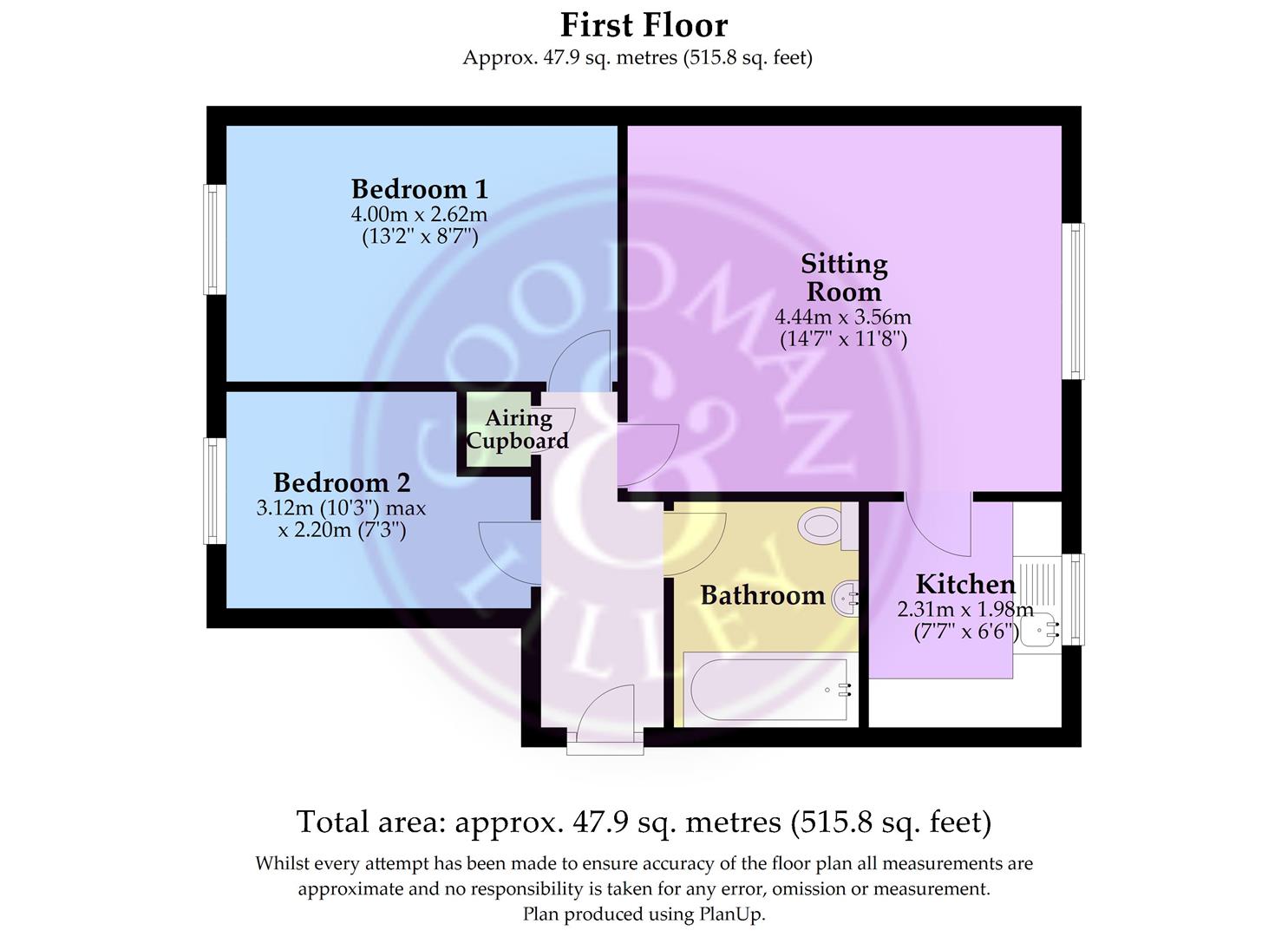 8 Pinefield, Eastfield Terrace, Bristol floorplan
