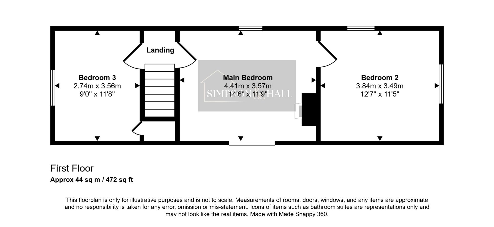Weavers Cottage, Ashford floorplan