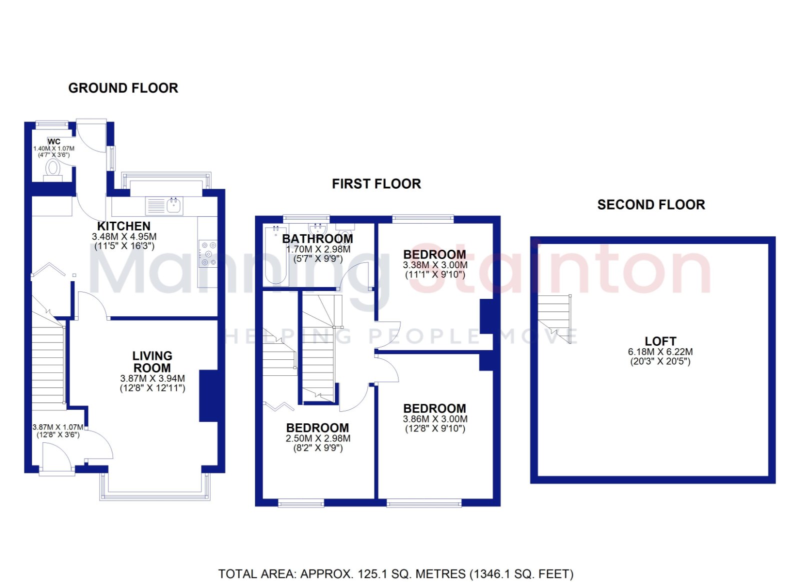 12, Smalewell Drive, West Yorkshire floorplan