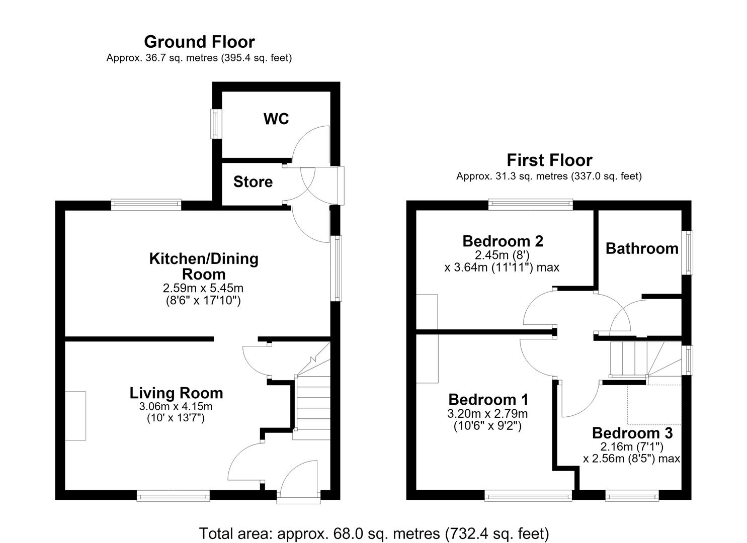 25, Kent End, Swindon floorplan
