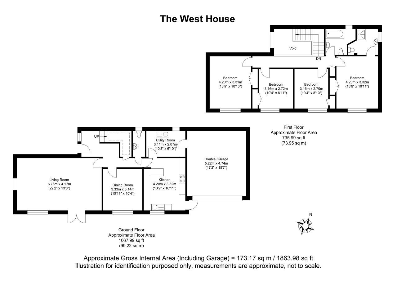 The West House, The Street, Bramber floorplan