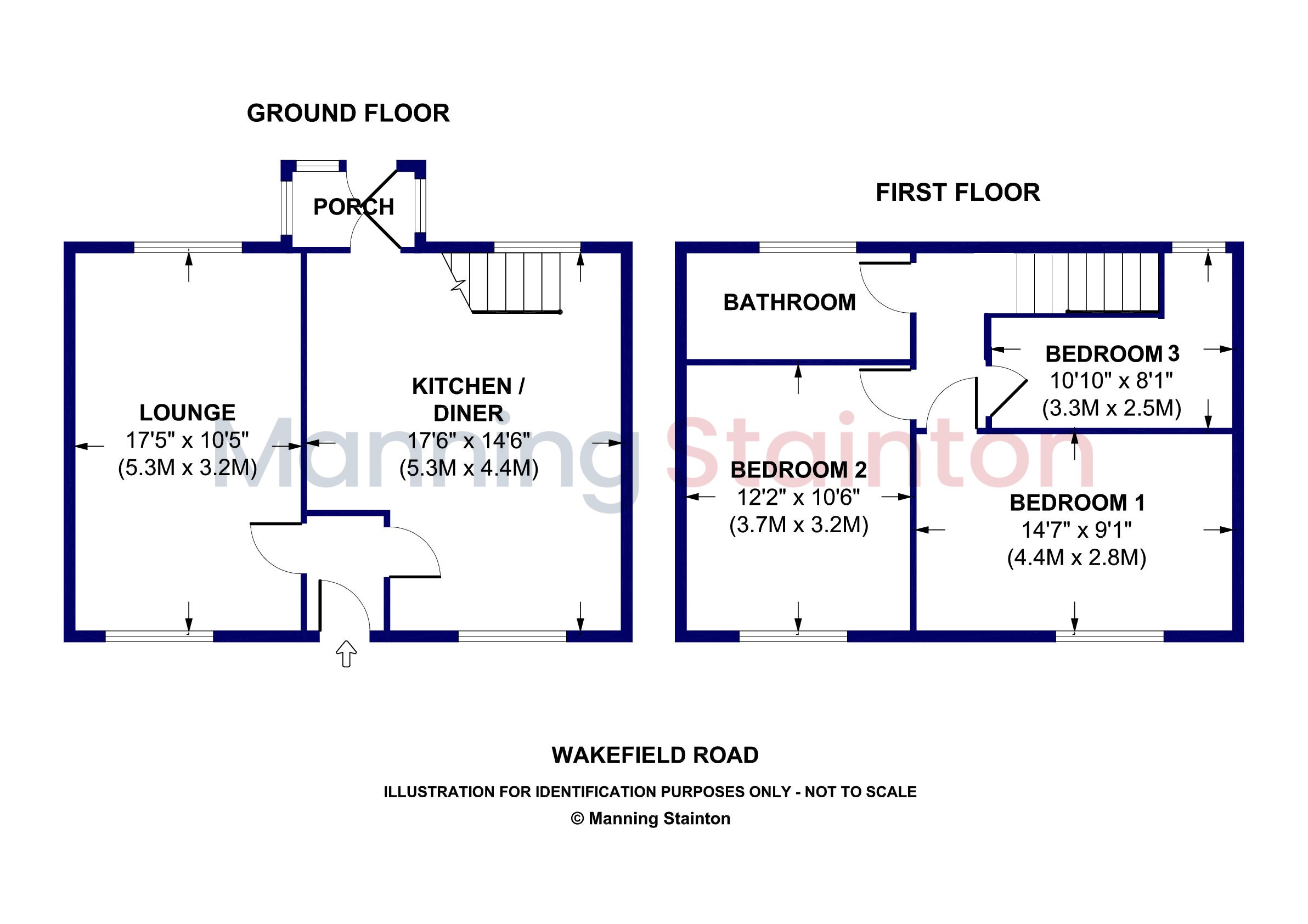 Wakefield Road, Bradford floorplan