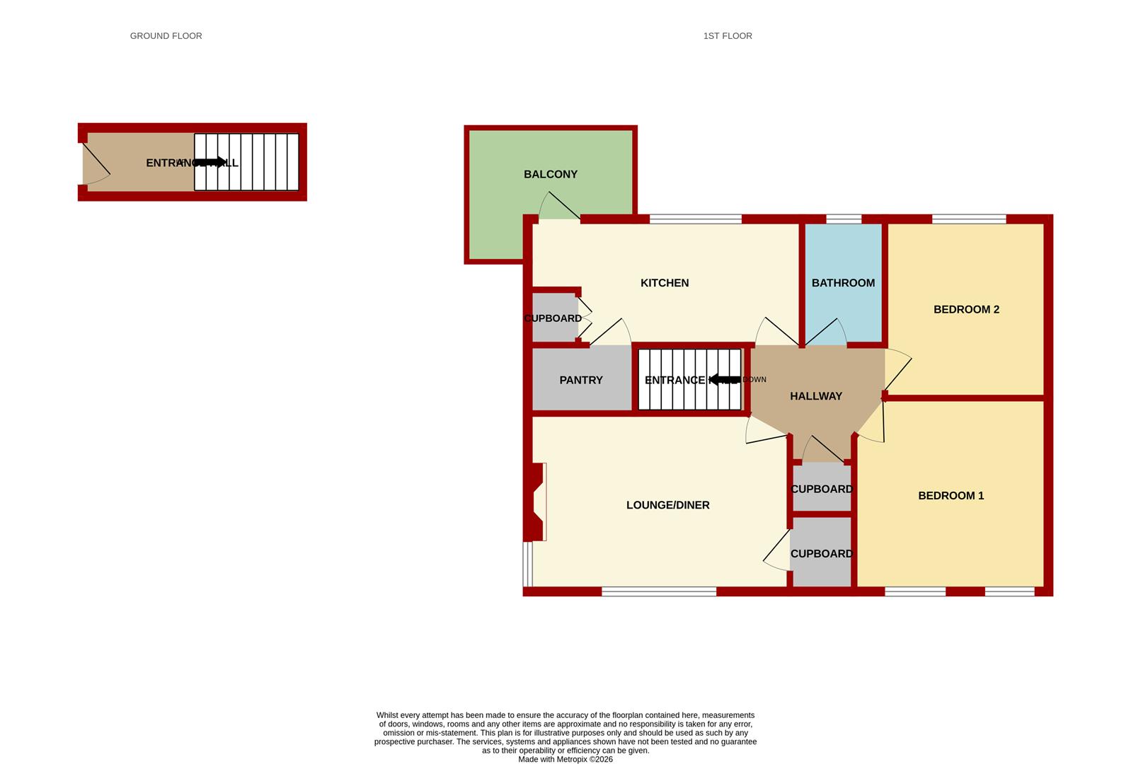 The Claytons, Bridstow, Ross-On-Wye floorplan