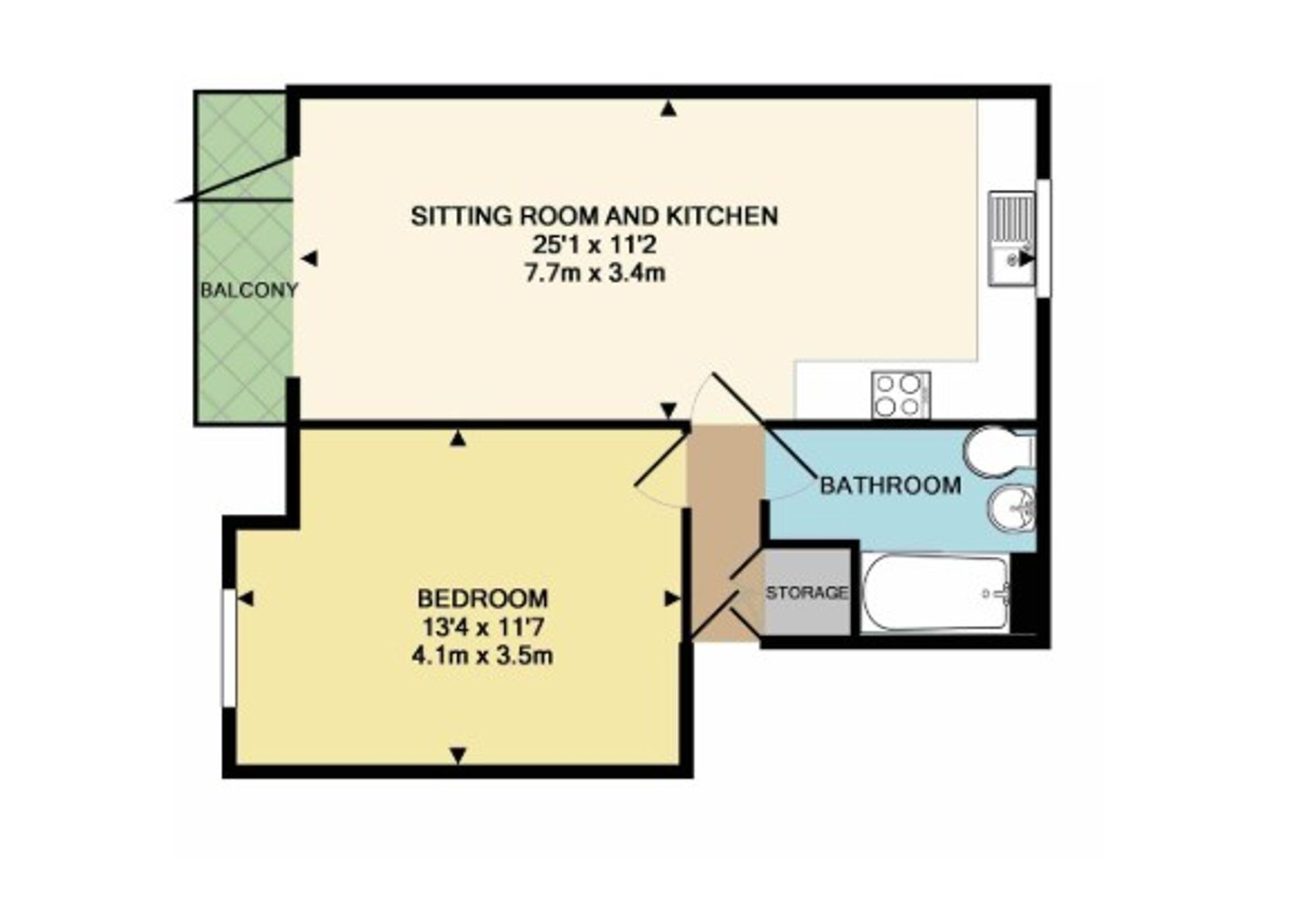 8 Priory Mews, Haywards Heath floorplan