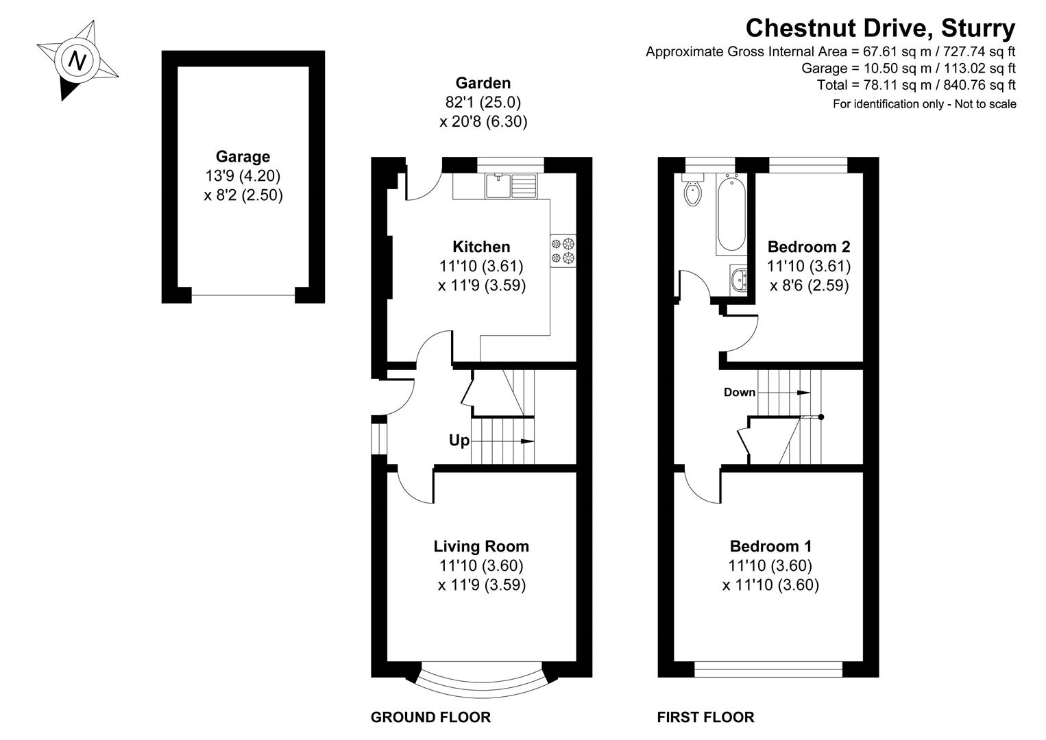 Chestnut Drive, Sturry, Canterbury floorplan