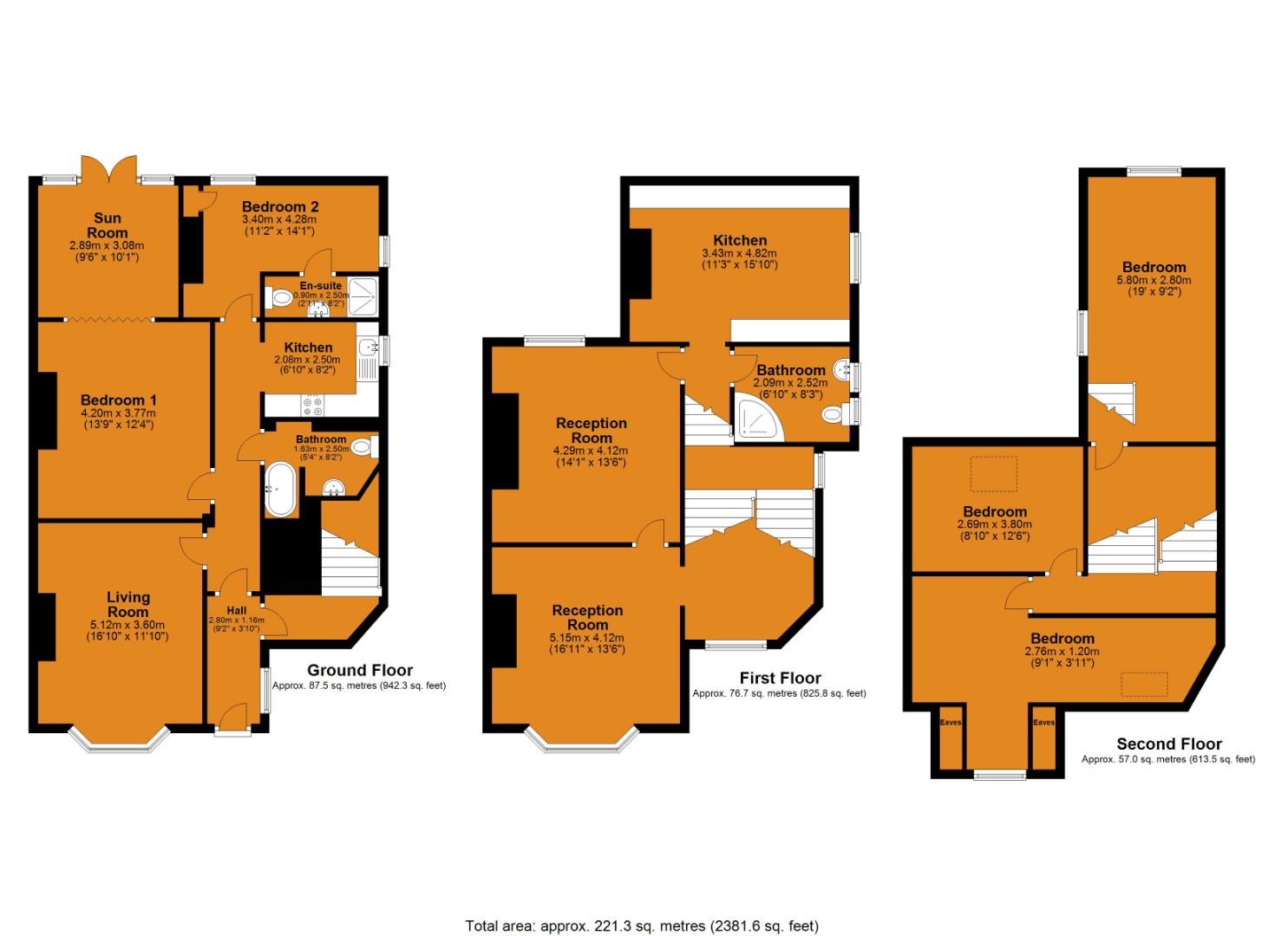 5 bed end terrace house for sale in Sanderson Road, Jesmond, Newcastle