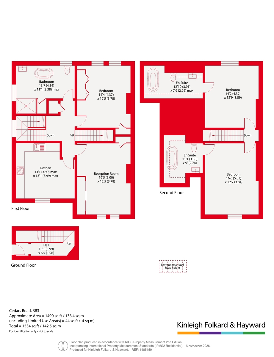 1A,, Cedars Road, Beckenham floorplan