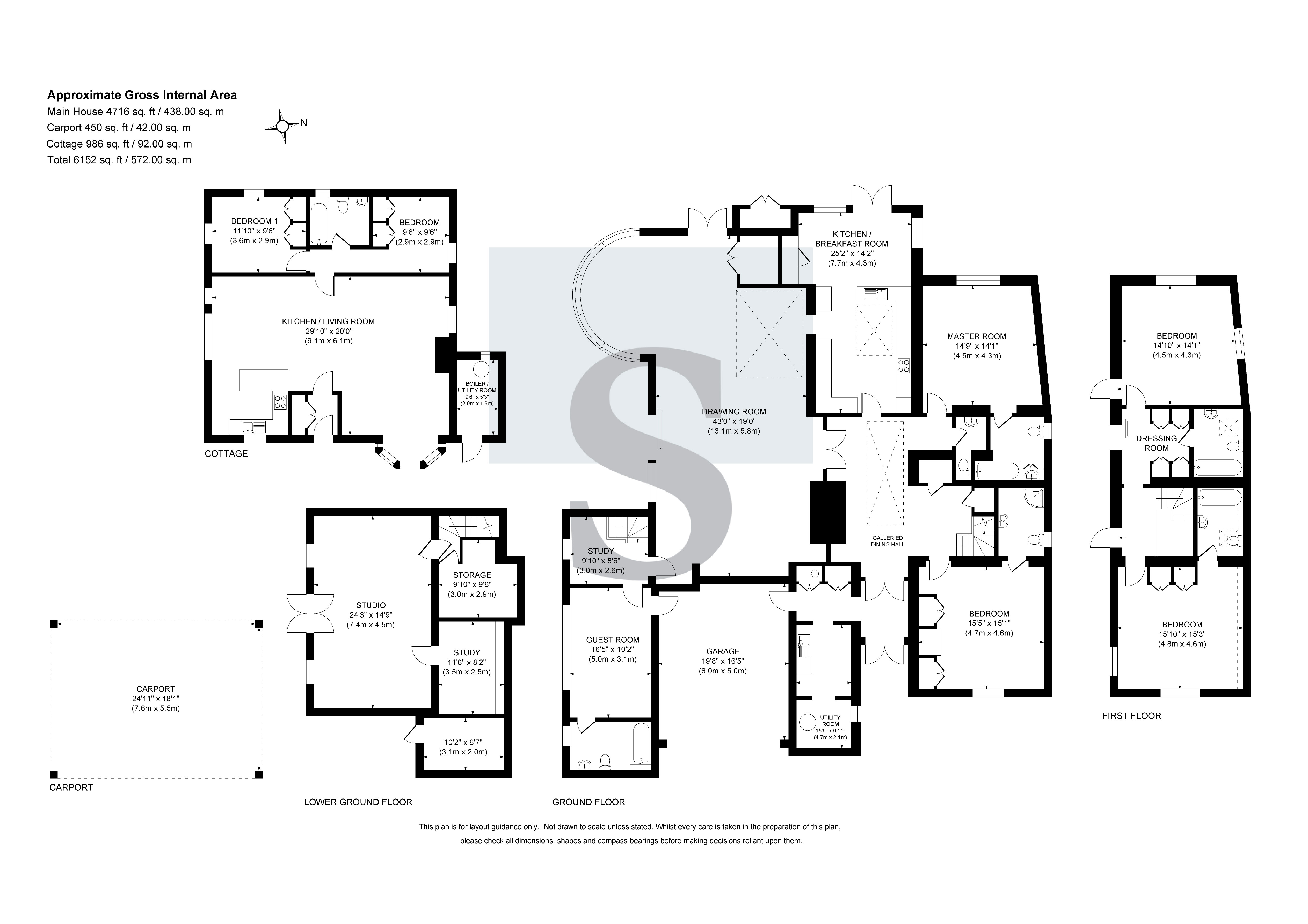 Artington Court,, Old Portsmouth Road, Guildford floorplan