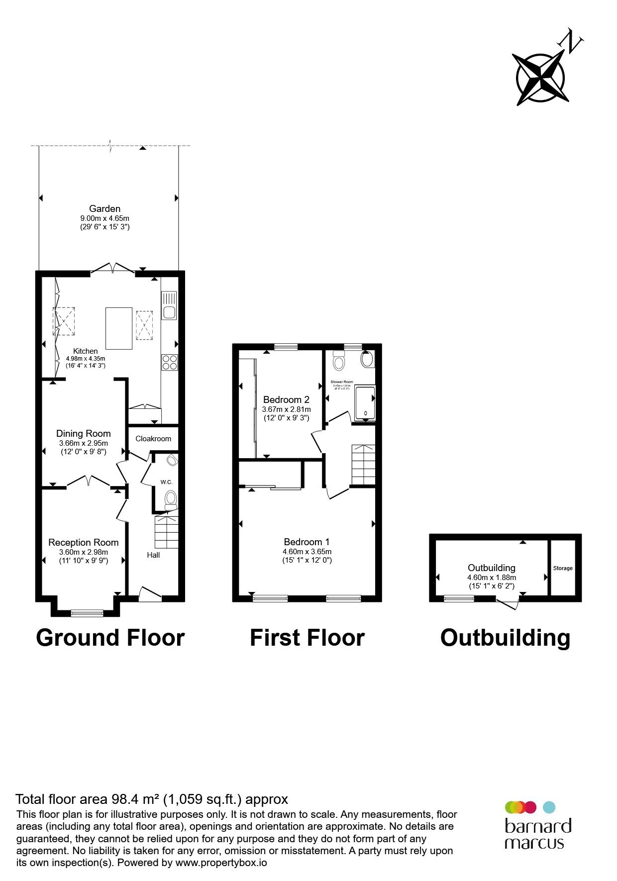 39, Marne Avenue, London floorplan