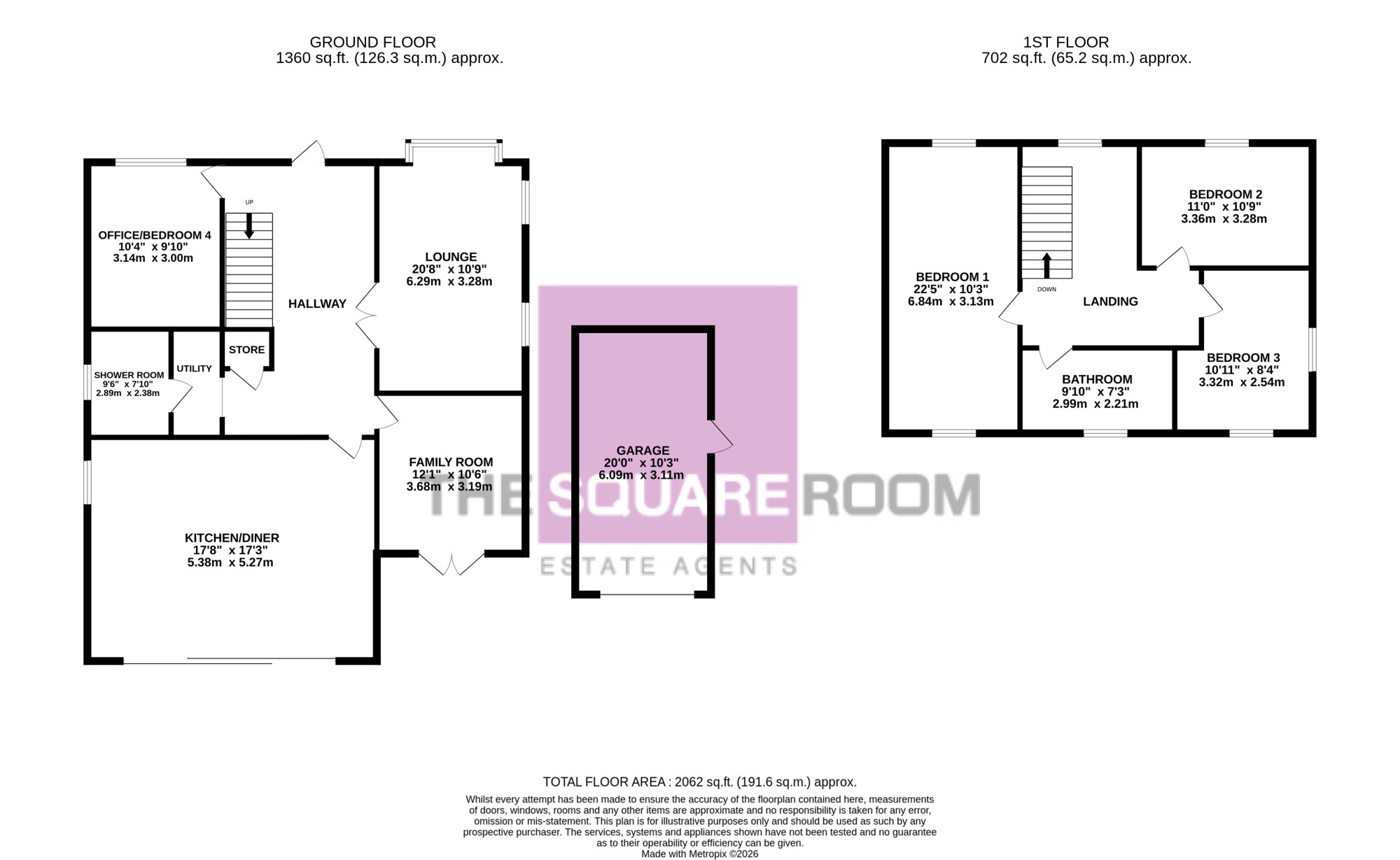 1, The Maltings, Thornton floorplan