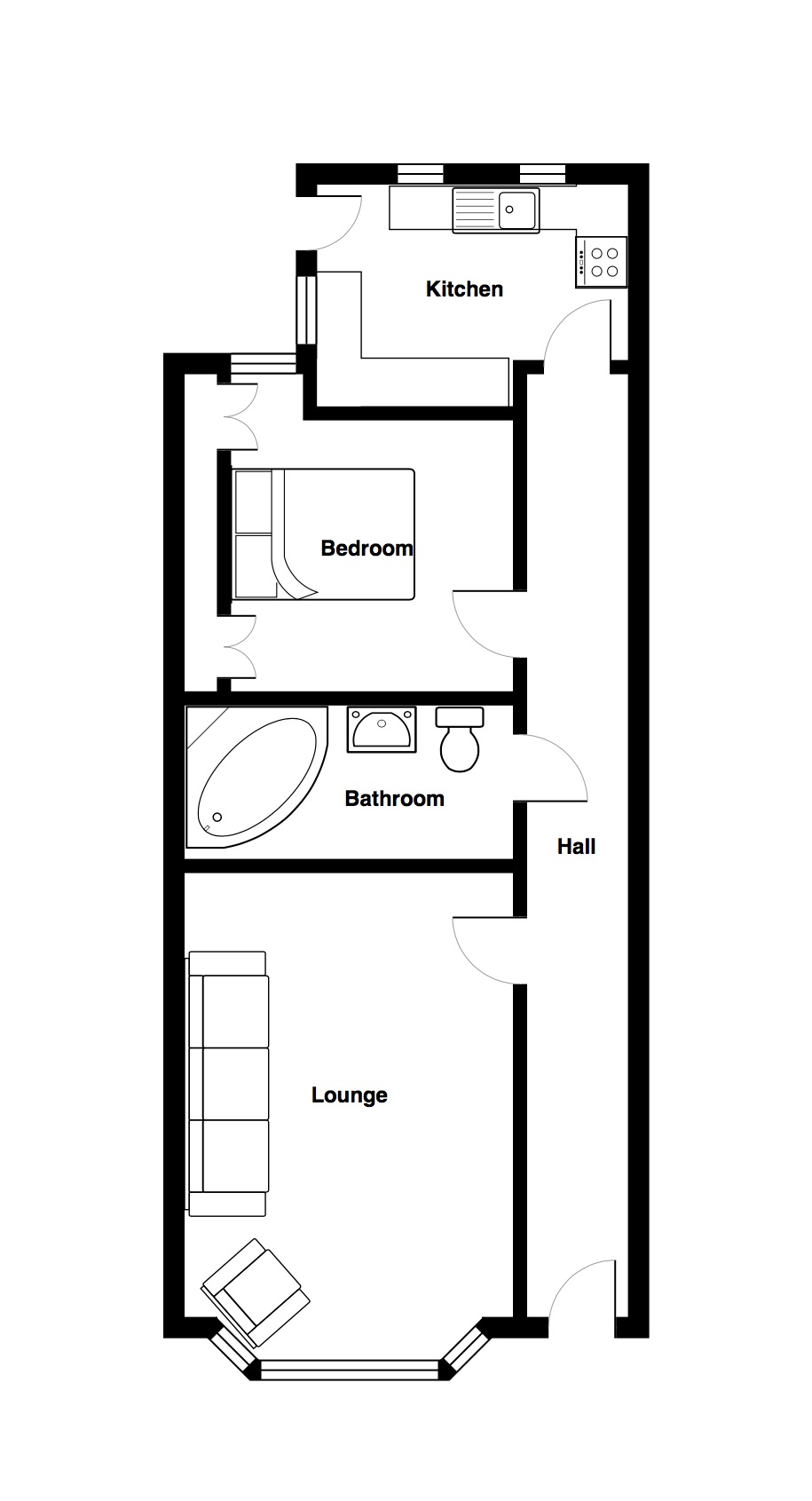 1 Bedrooms Flat for sale in Frederick Street, Gartsherrie, Coatbridge ML5