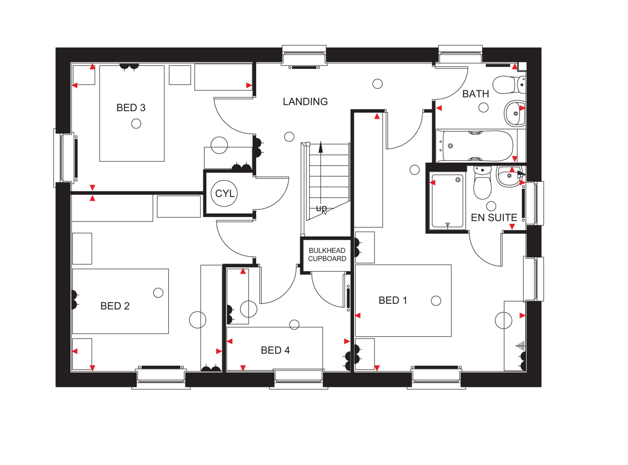 David Wilson Homes Cornell Floor Plan