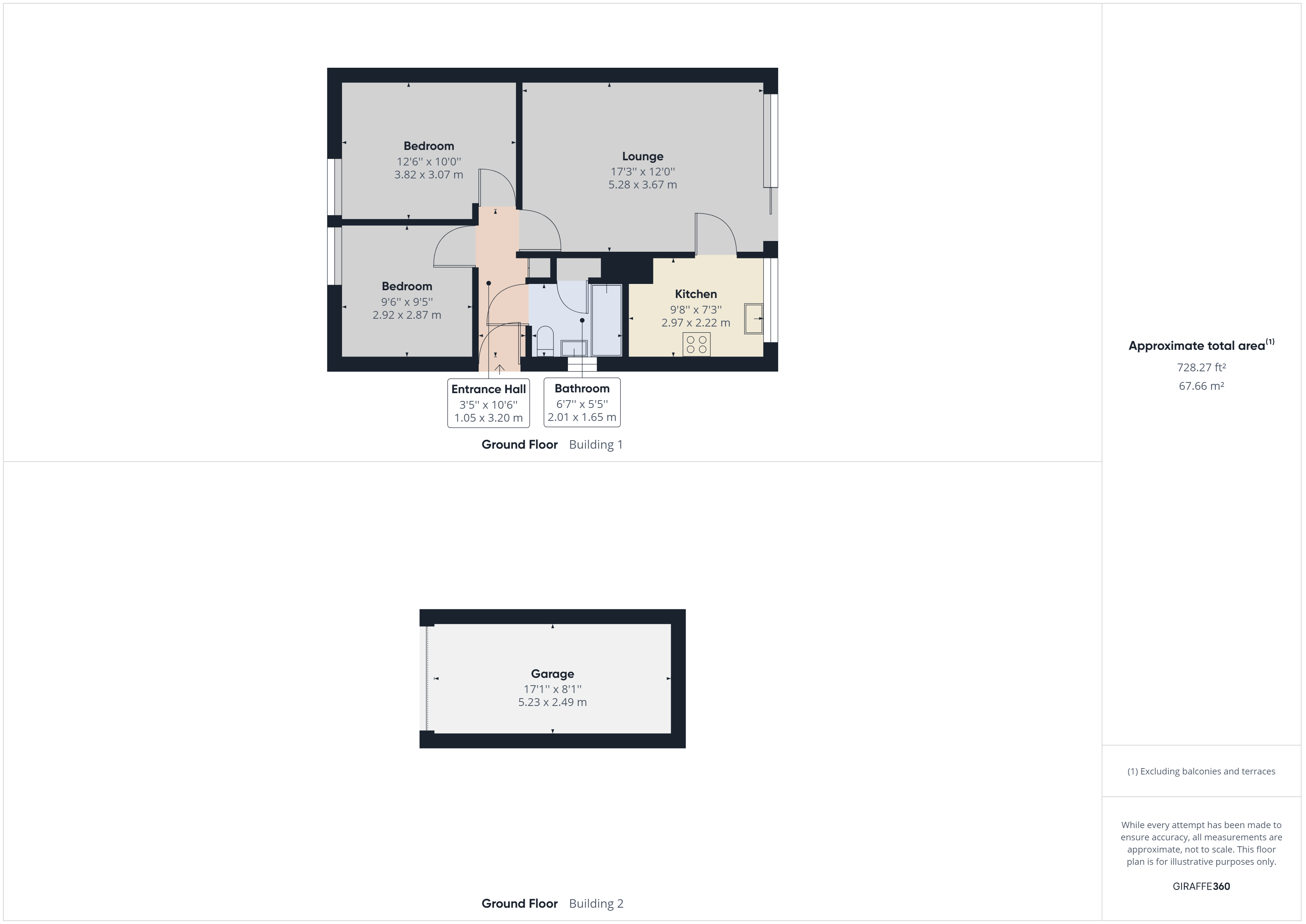 Ash Close, Charlton Kings, Cheltenham, Gloucestershire GL53, 2 bedroom