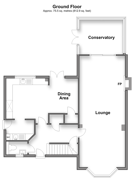Blackberry Way, Whitstable floorplan