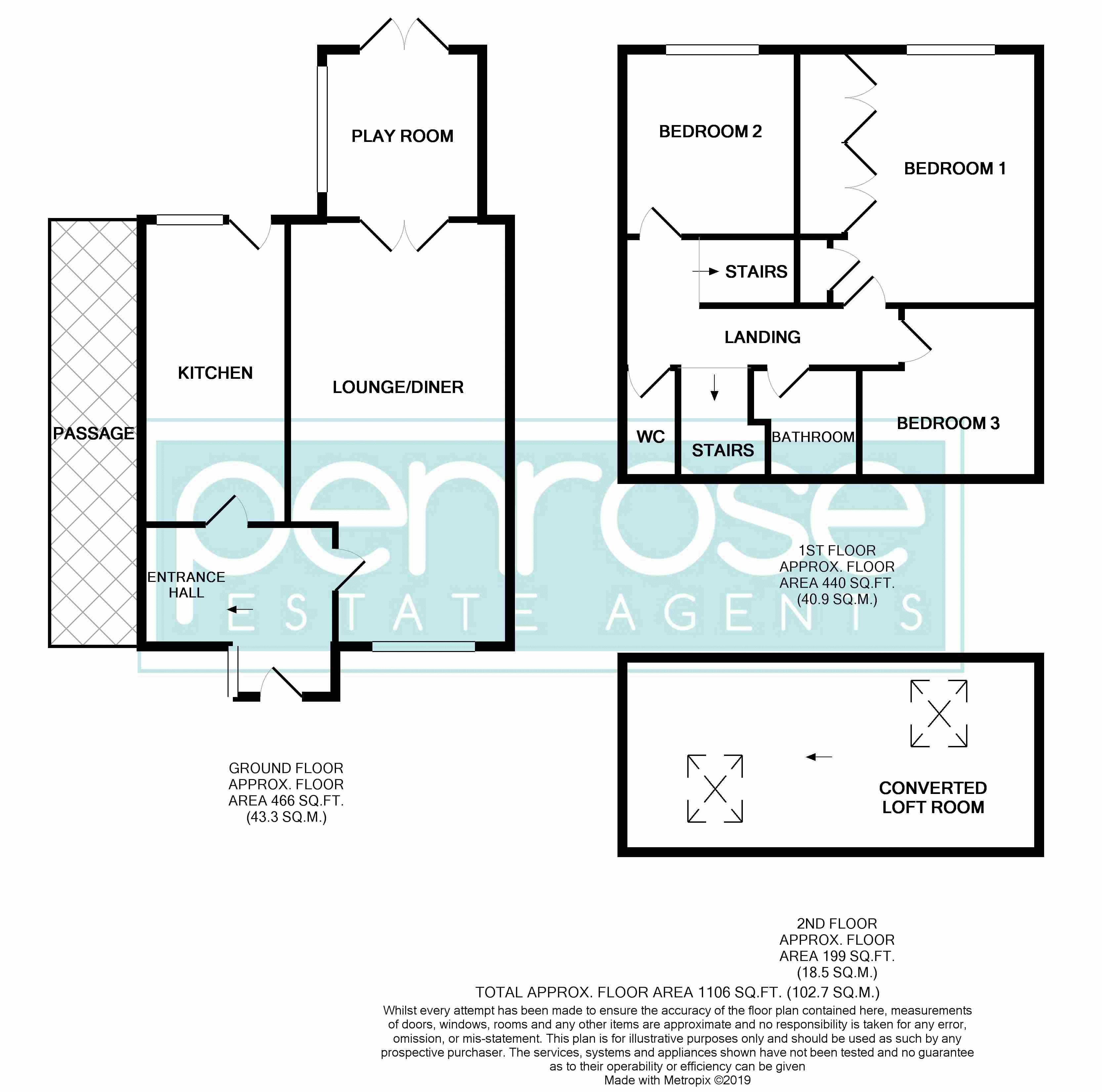 3 Bedrooms Terraced house for sale in Carteret Road, Luton LU2