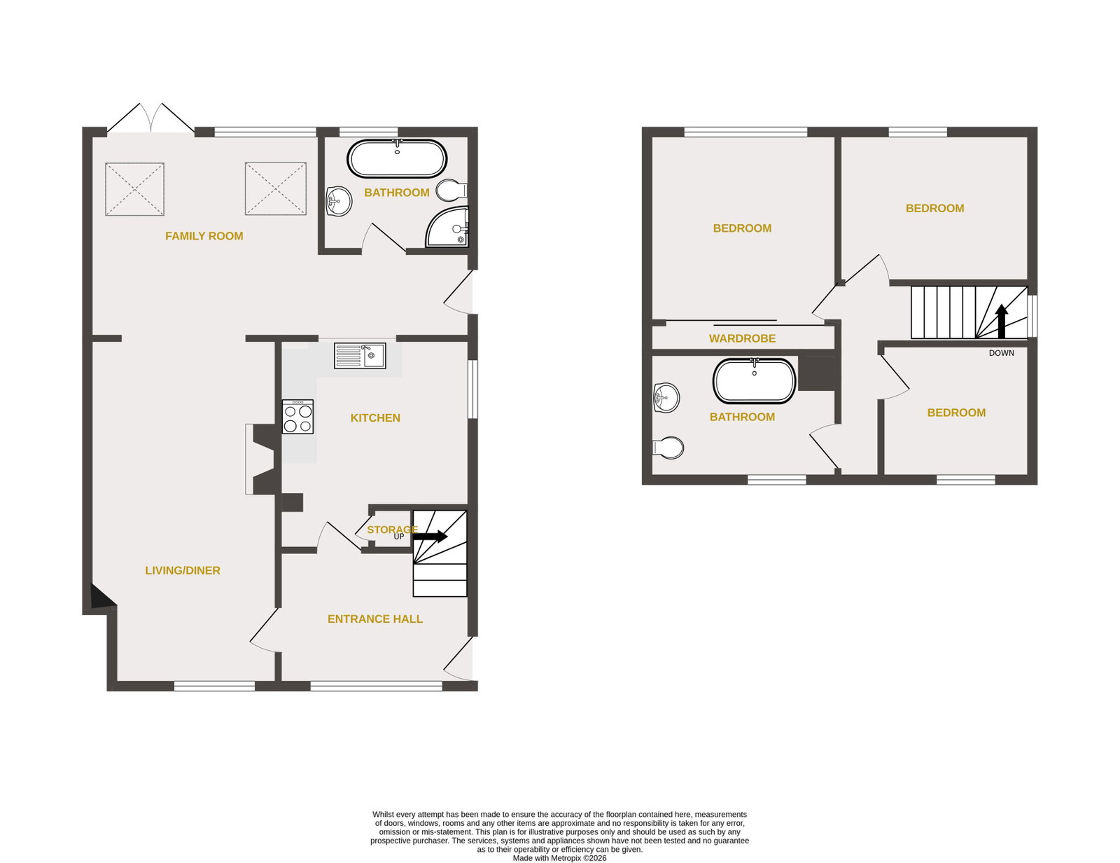 14, Kingston Avenue, Macclesfield floorplan