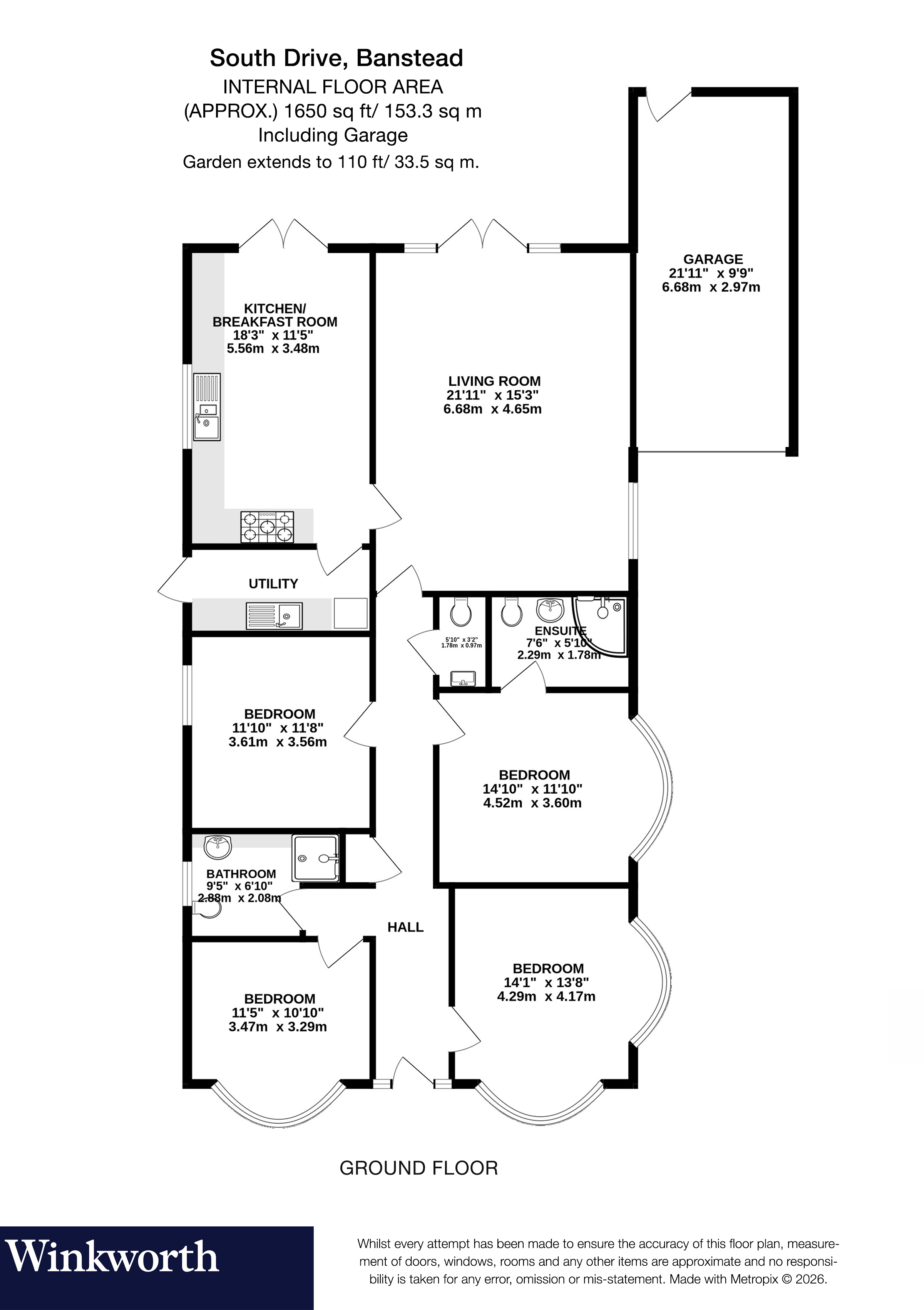 9, South Drive, Surrey floorplan