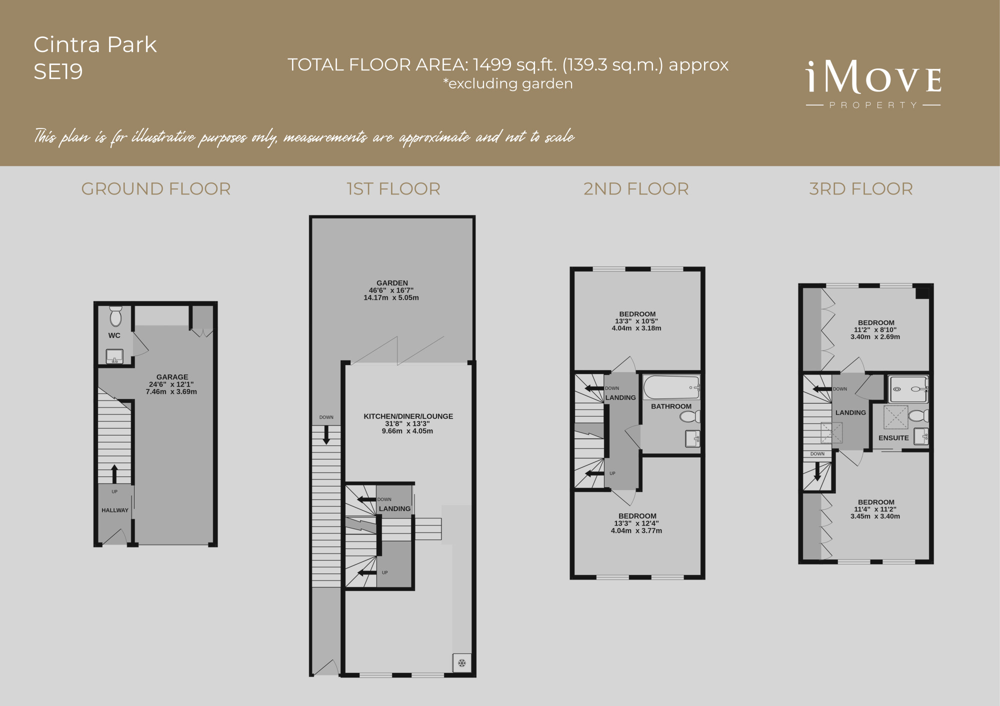 2f, Cintra Park, London floorplan