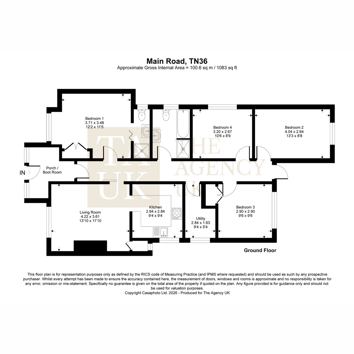 Glenavon, Main Road, East Sussex floorplan