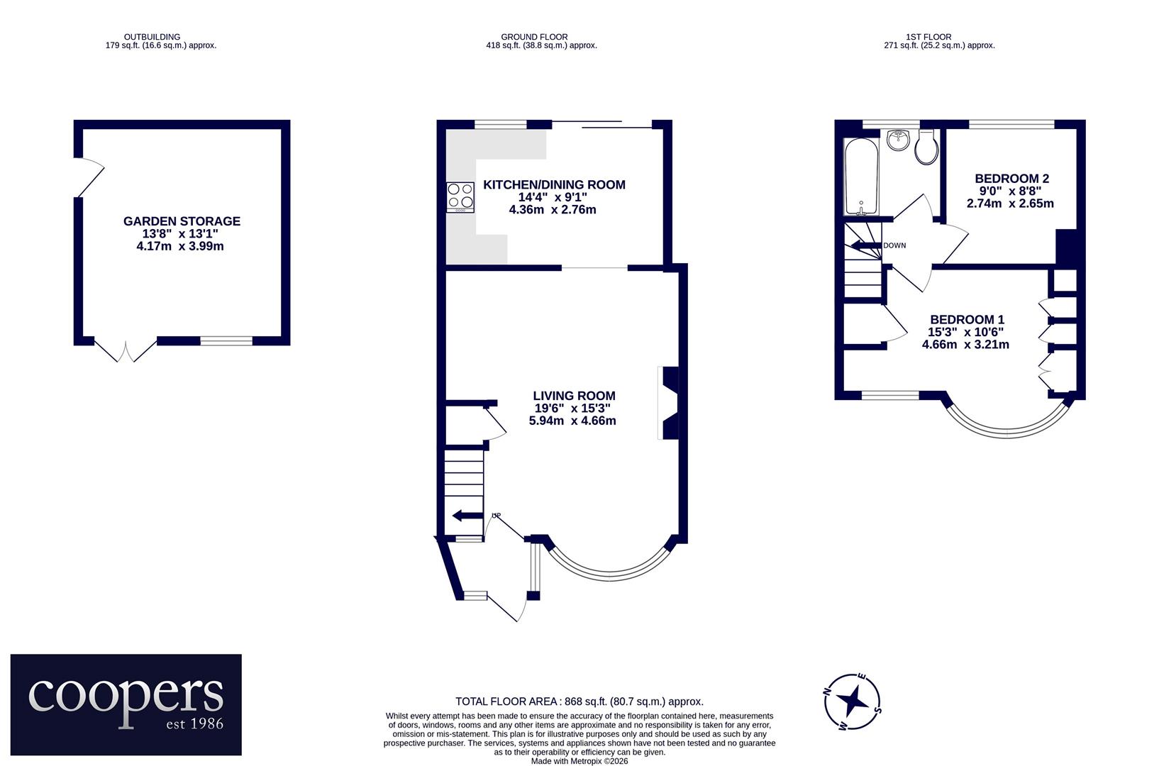 28, Clevedon Gardens, Hayes floorplan