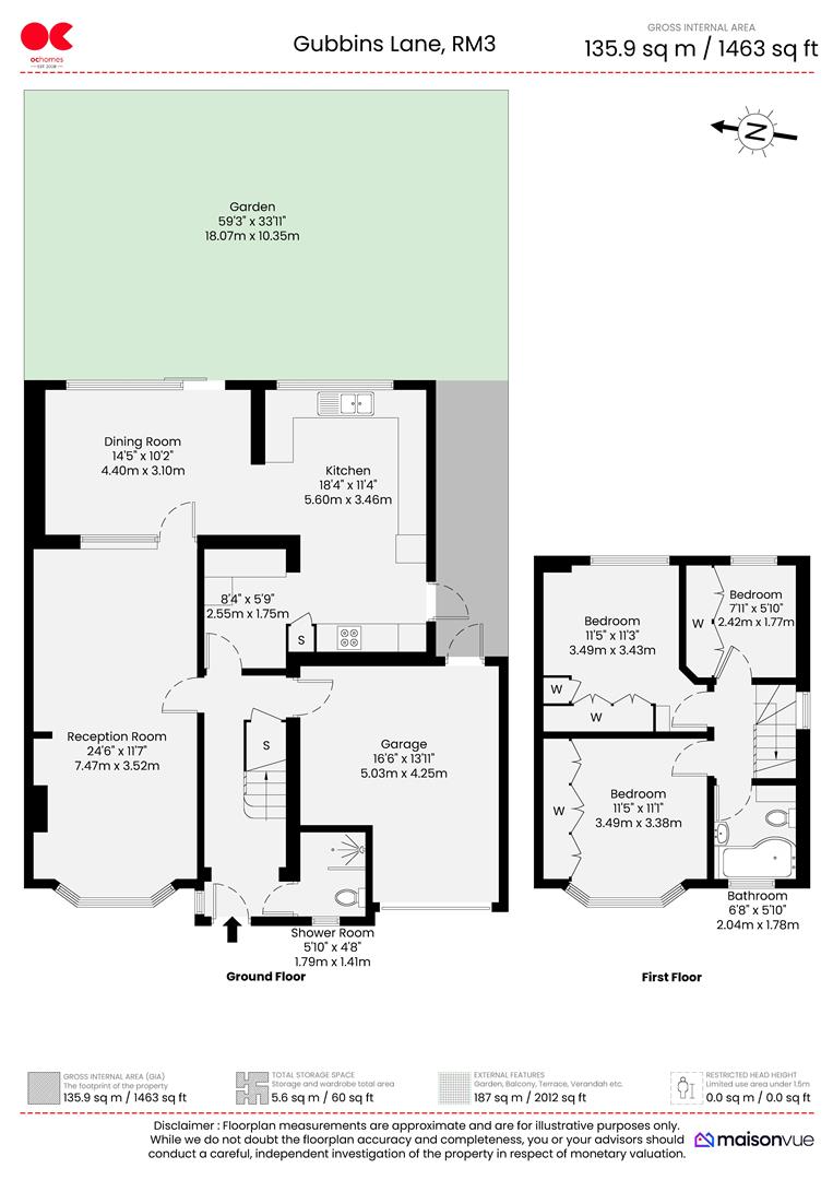 Gubbins Lane, Harold Wood floorplan