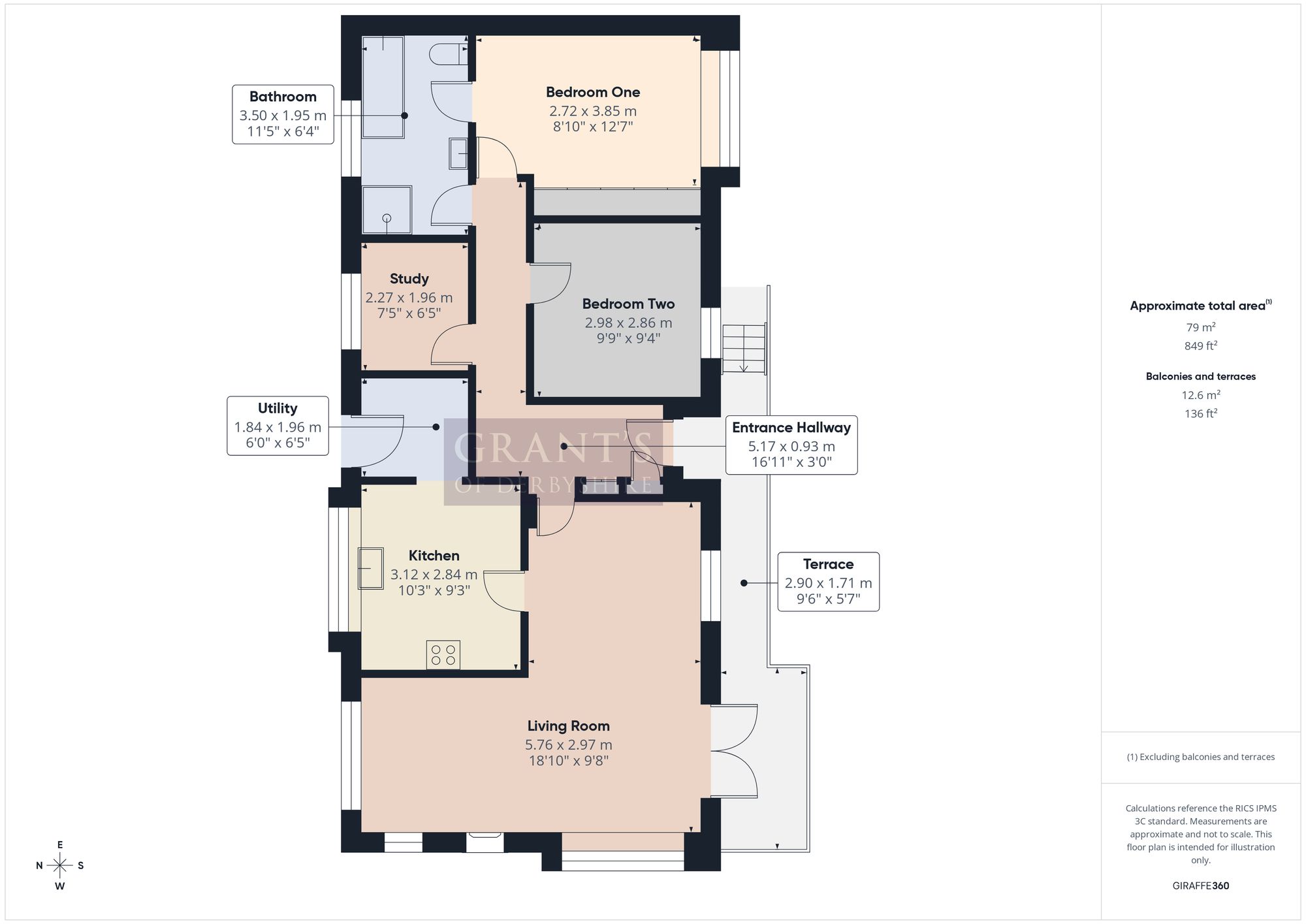 5 Lea Lane, Matlock floorplan