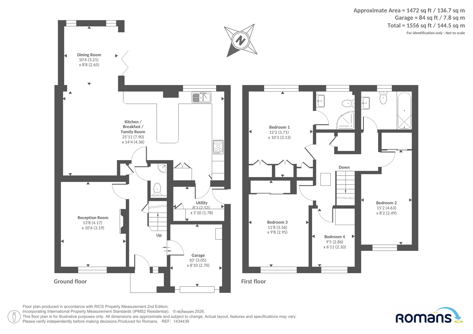 63, Northway, Berkshire floorplan