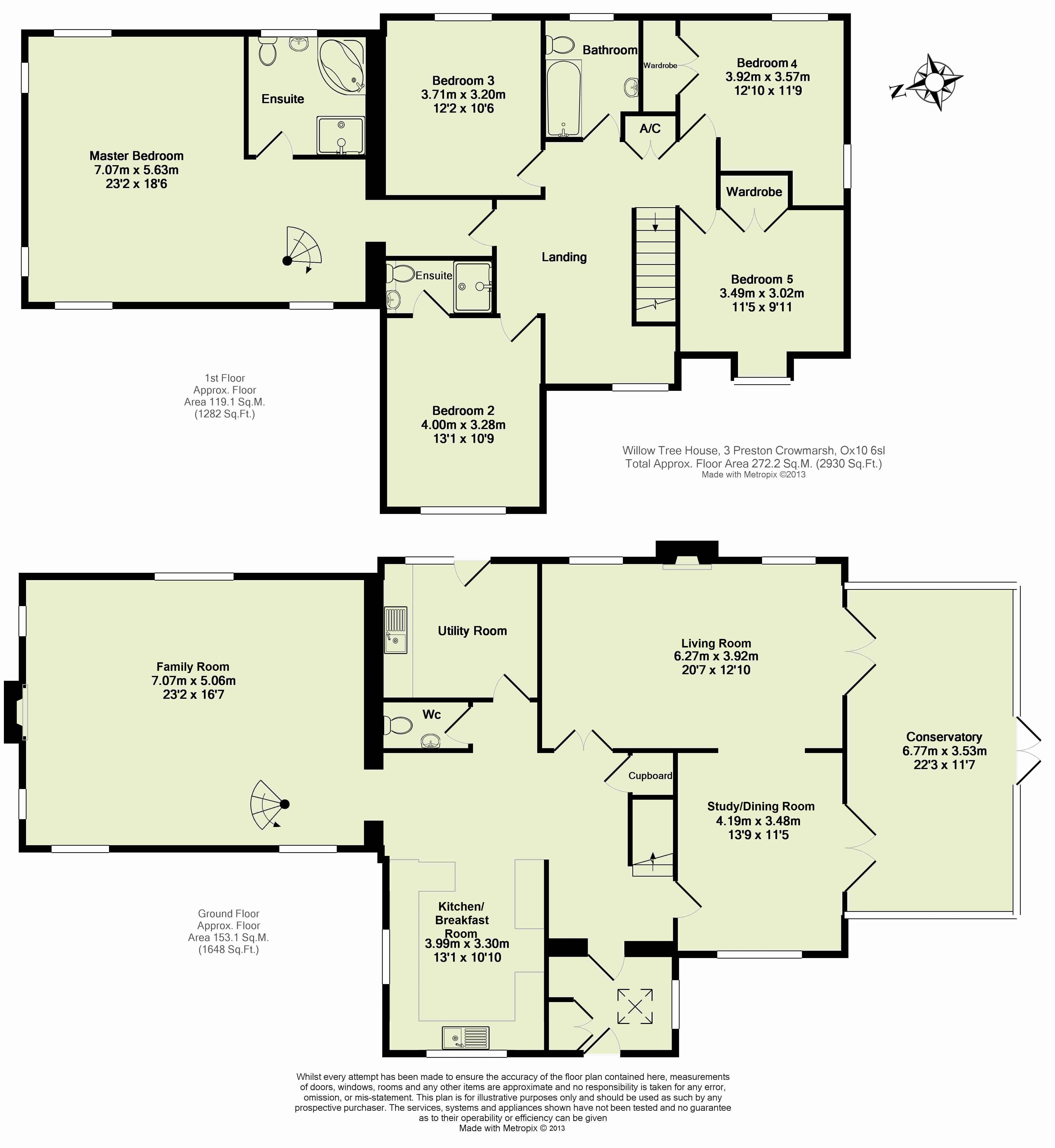 5 bed detached house for sale in Preston Crowmarsh, Wallingford OX10