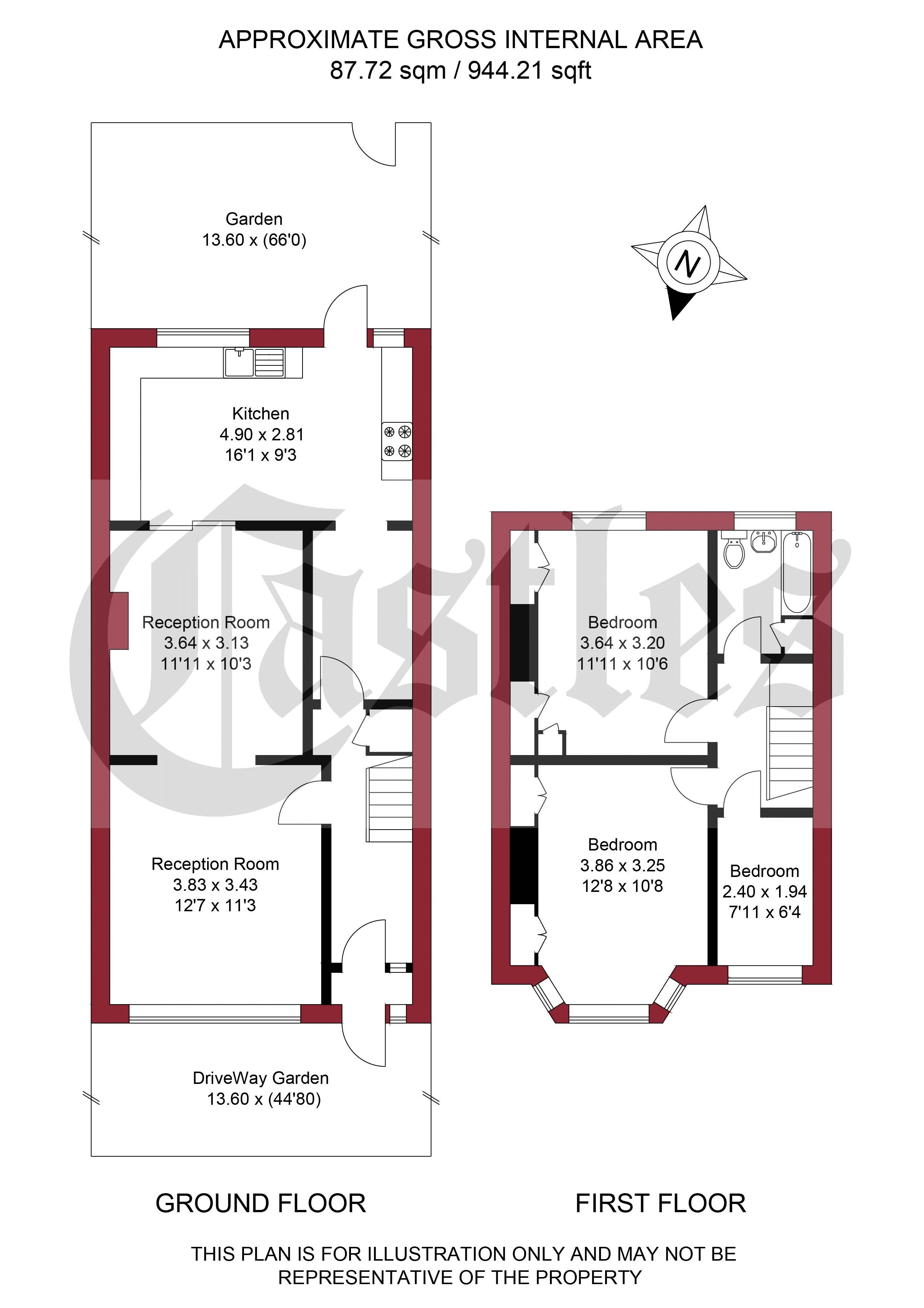 3 Bedrooms Terraced house for sale in Brick Lane, Enfield EN3