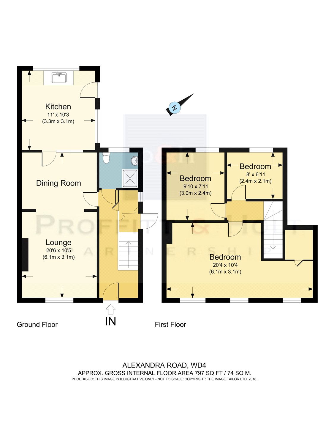 3 Bedrooms Terraced house for sale in Alexandra Road, Kings Langley WD4