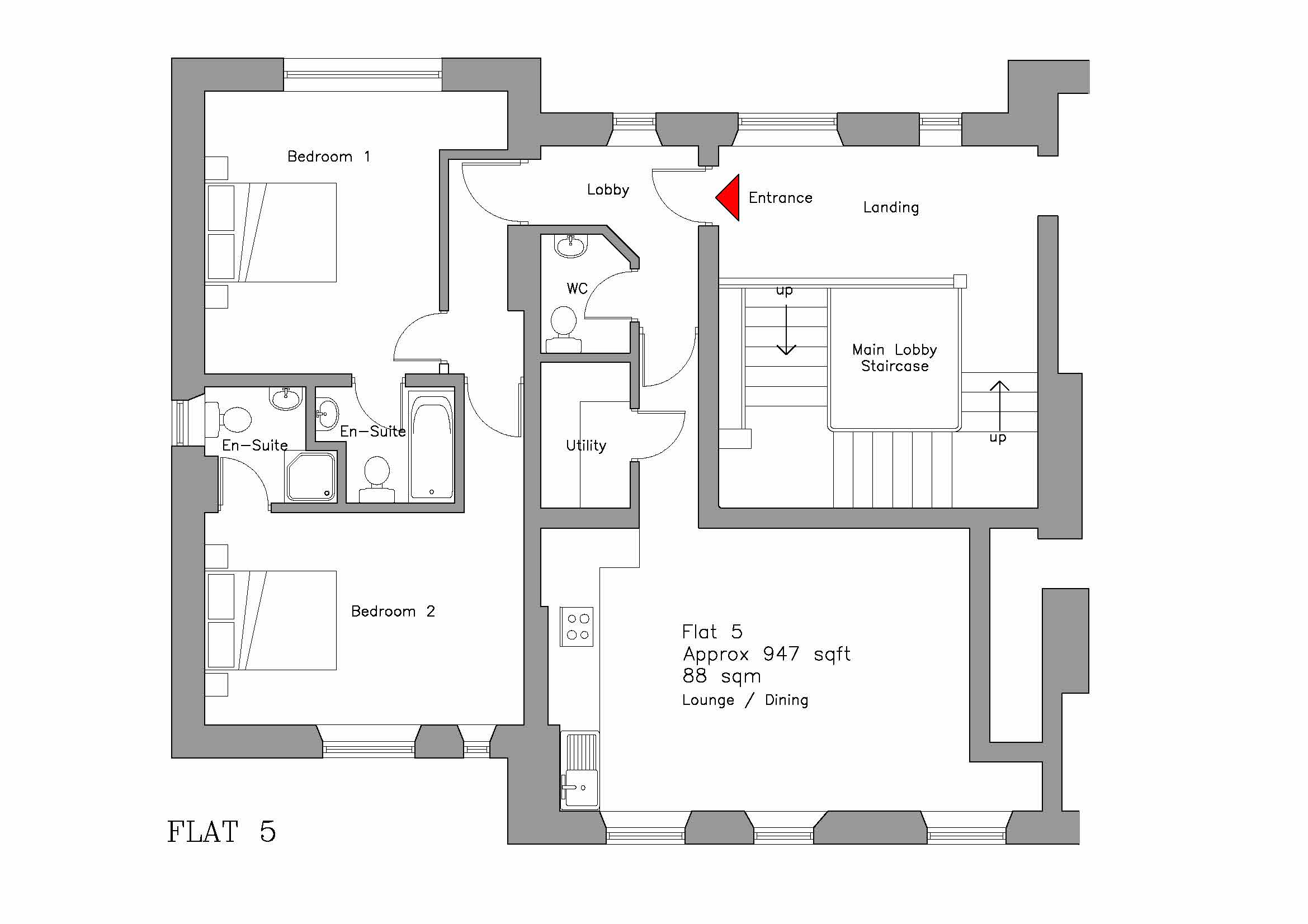 Housley Lane, Chapeltown, Sheffield S35, 2 bedroom flat for sale