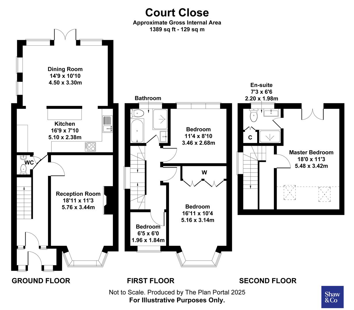 33, Court Close, Twickenham floorplan