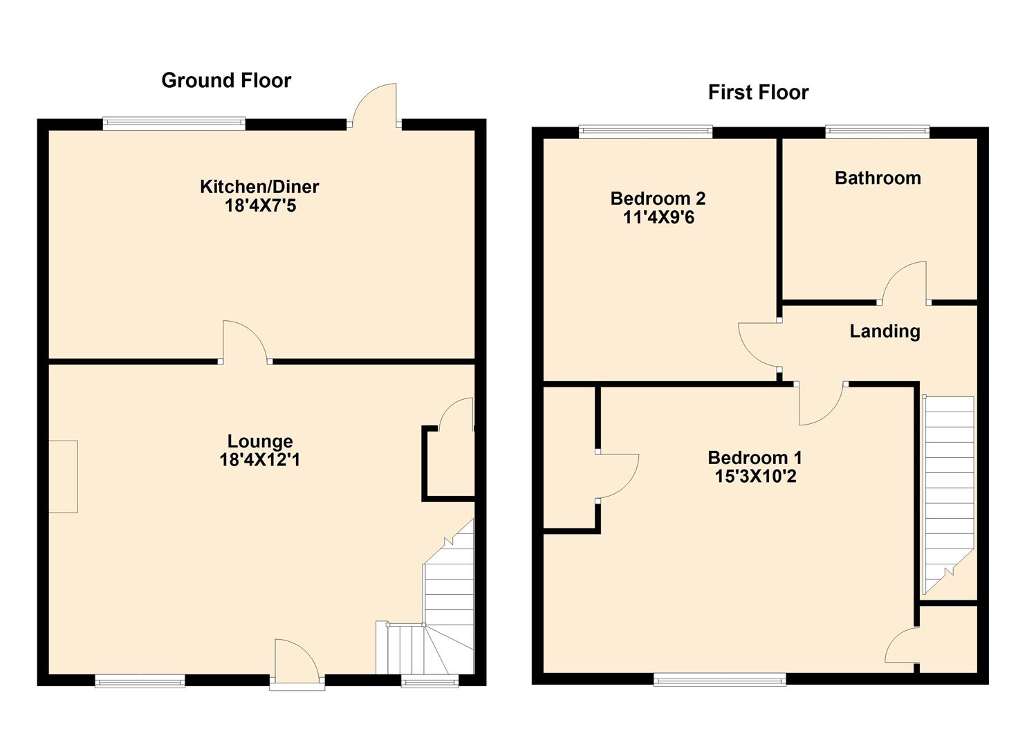 10, Puck Lane, Basildon floorplan
